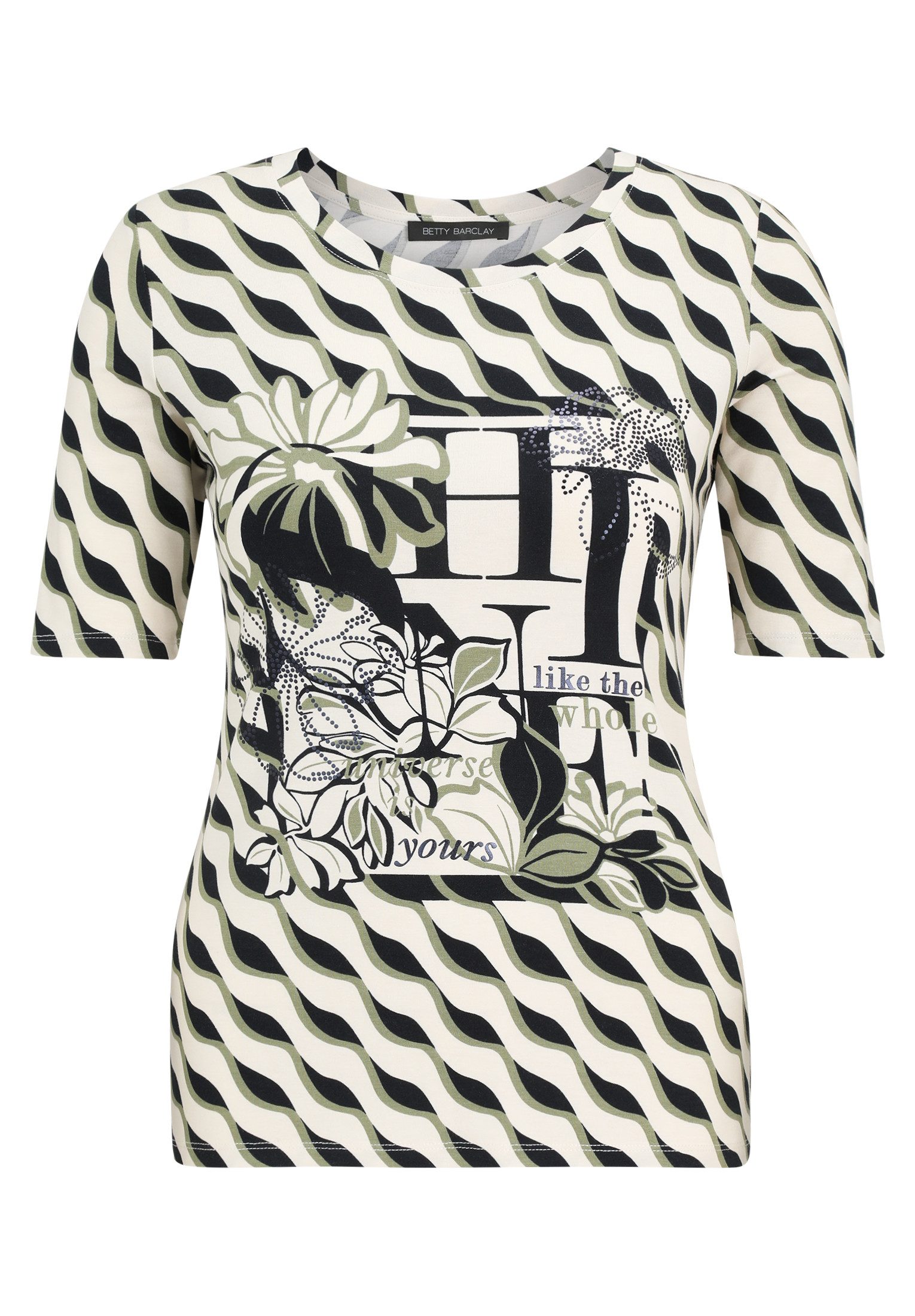 Betty Barclay Kurzarmshirt Damen mit Print (1-tlg) günstig online kaufen