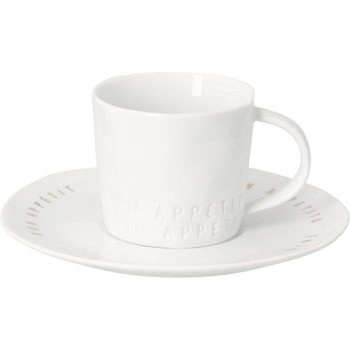 Räder Tasse Design Espresso Tasse Mit Untertasse Guten Appetit