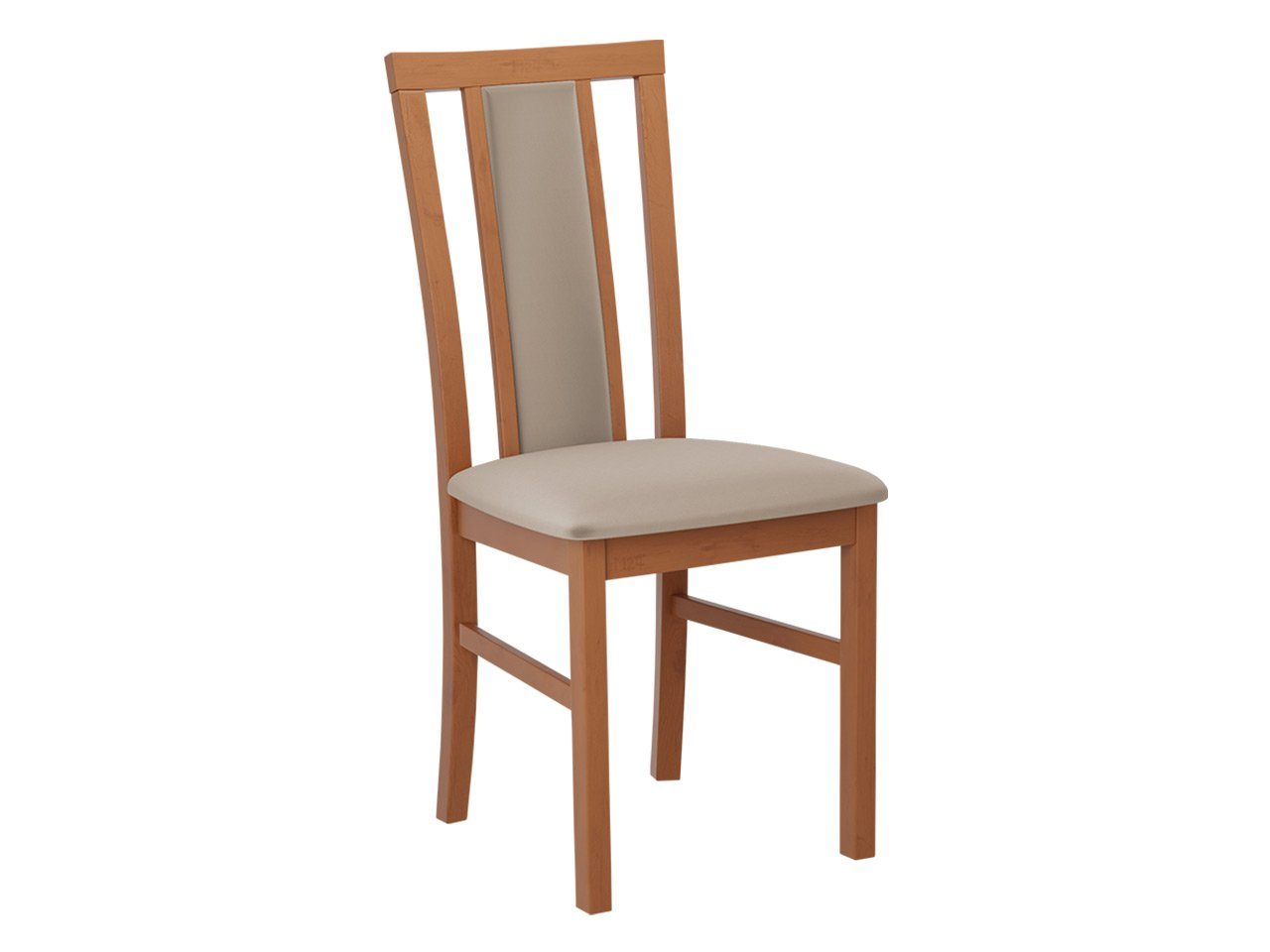 MIRJAN24 Stuhl Milano VII (1 Stück), aus Buchenholz, 43x40x93 cm