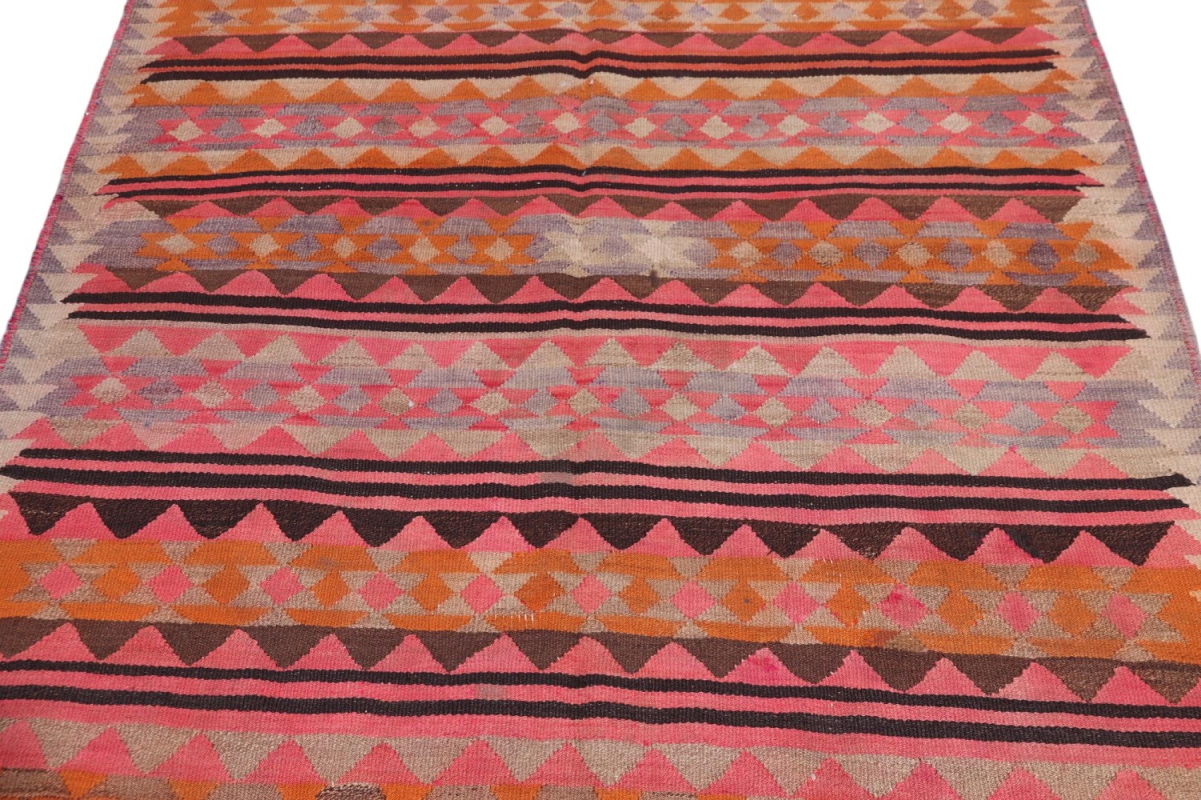 Nain Trading Orientteppich Kelim Fars Antik 133x174 Handgewebter Orientteppich / Perserteppich, rechteckig, Höhe: 5 mm