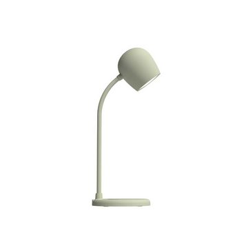 KREAFUNK Tischleuchte Ellie 3-in-1: Lampe, Bluetooth Lautsprecher und kabelloses Ladegerät, 100% recycelter GRS-Kunststoff