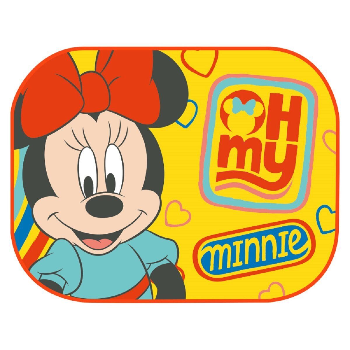 Thumbnail - Disney Autosonnenschutz Disney Mickey & Minnie Sonnenschutz für Kinder – Einfacher Saugnapf