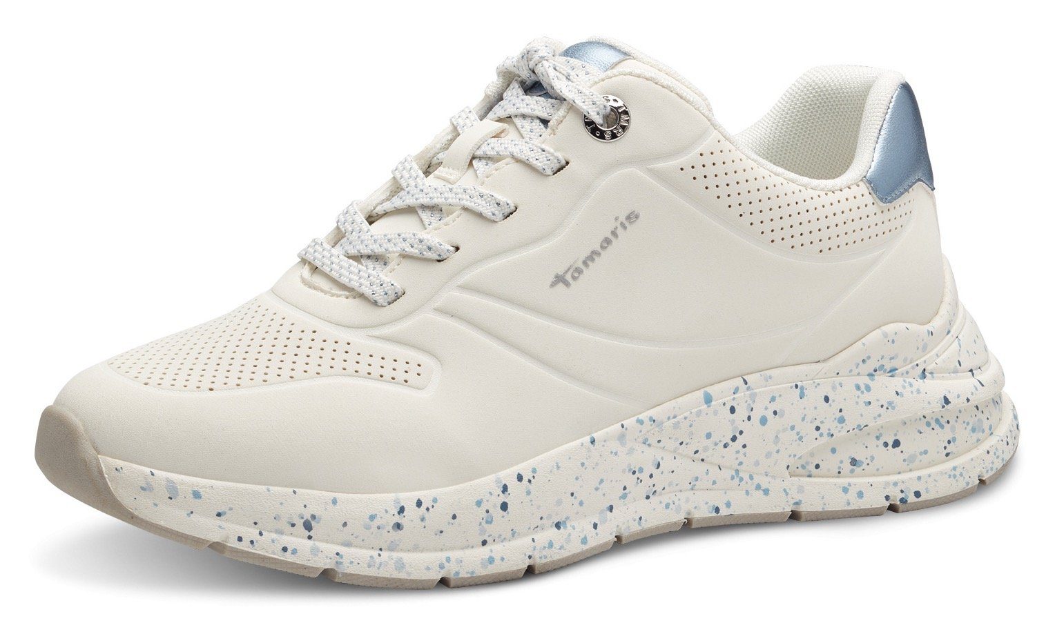 Tamaris Sneaker mit gesprenkelter Laufsohle, Freizeitschuh, günstig online kaufen