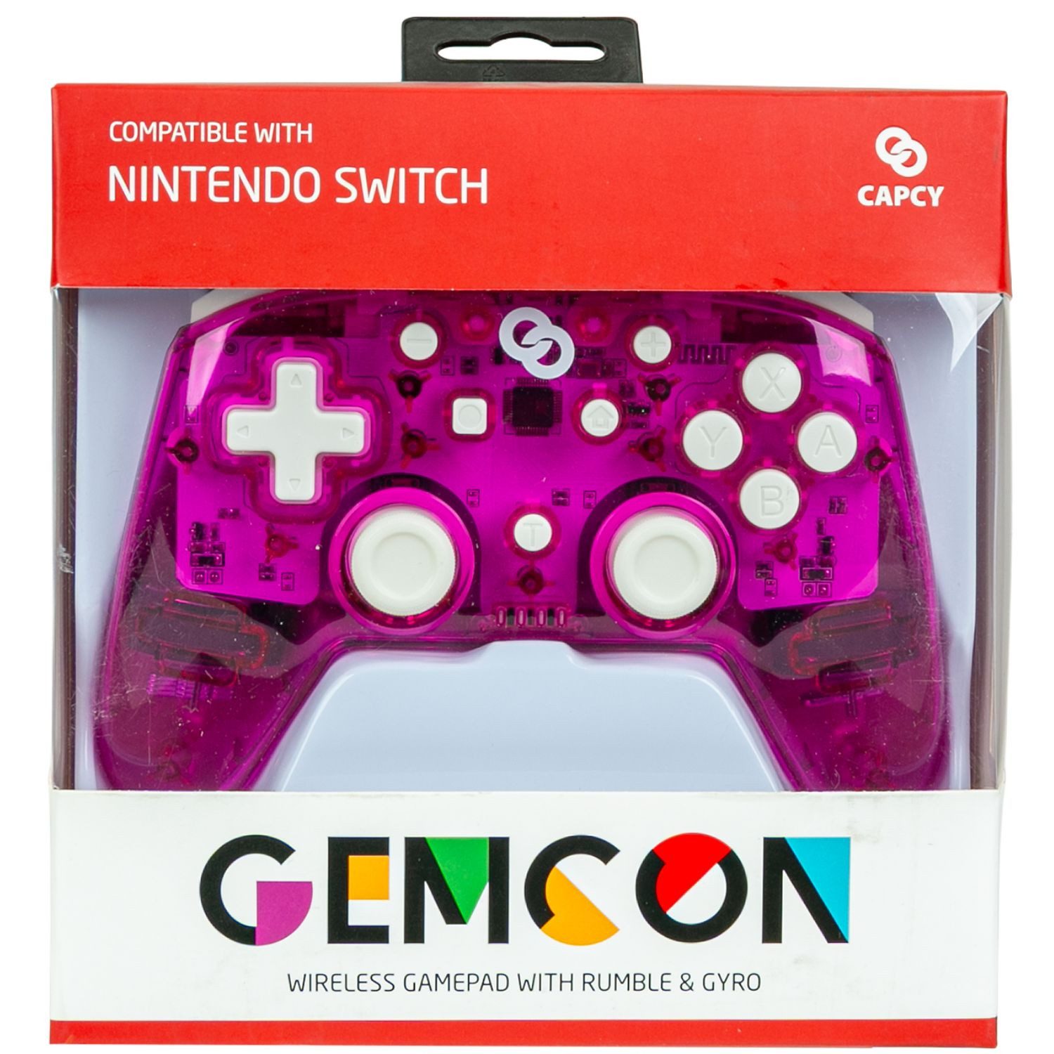 Capcy GEMCON Wireless Controller Pro Gamepad Lila Switch-Controller ...