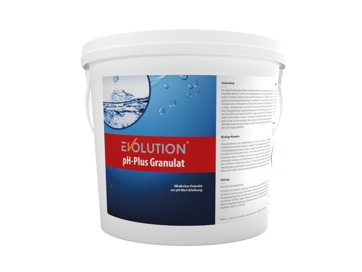 Poolpflege Evolution pH-Plus Granulat 5 kg Erhöhung pH-Wert Wasserpflege Pool