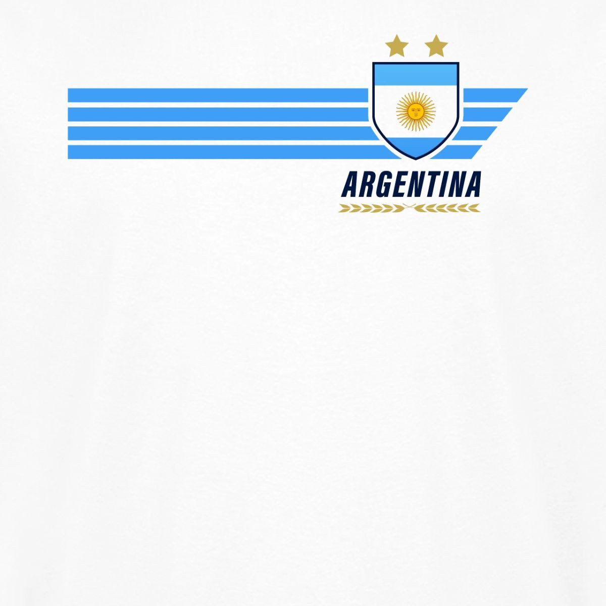 Spreadshirt T-Shirt Argentinien Fußball Fanlook Trikot Männer Kontrast T-Shirt (1-tlg)