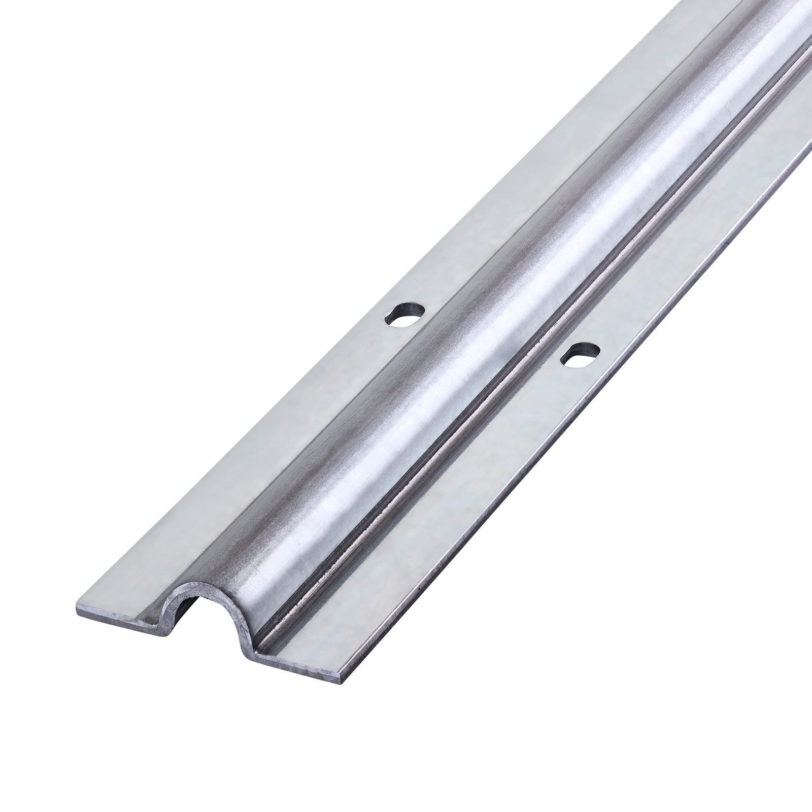SO-TECH® Torbeschlag Schiebetürbeschlag, Schiebetorrolle oder Laufschiene (1 St), Torschiene für Torrollen (R10), 2000x55x15mm, Stahl verzinkt