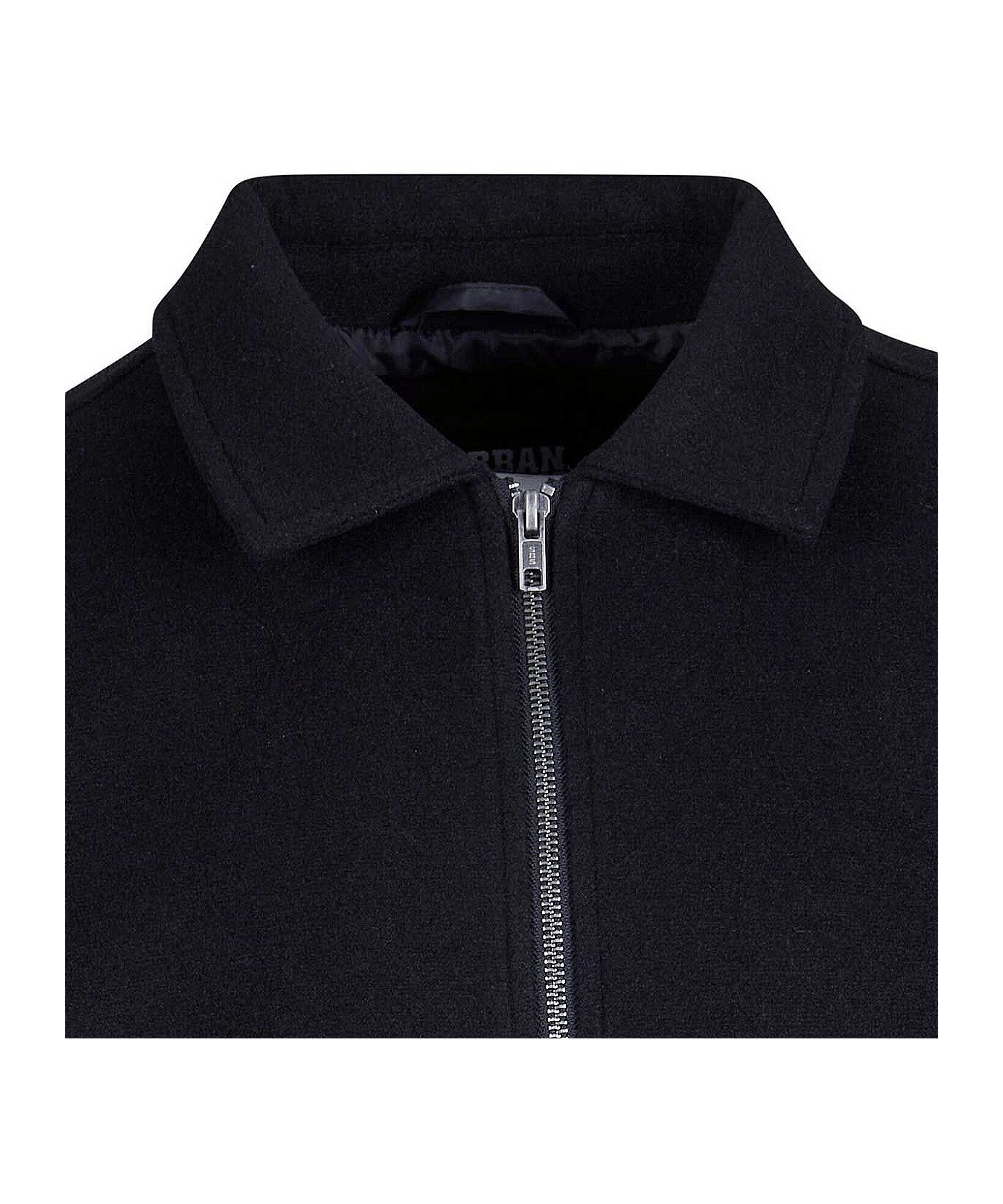 URBAN CLASSICS Sweatjacke Urban Classic Basic Blousjacke Jacke Polyester