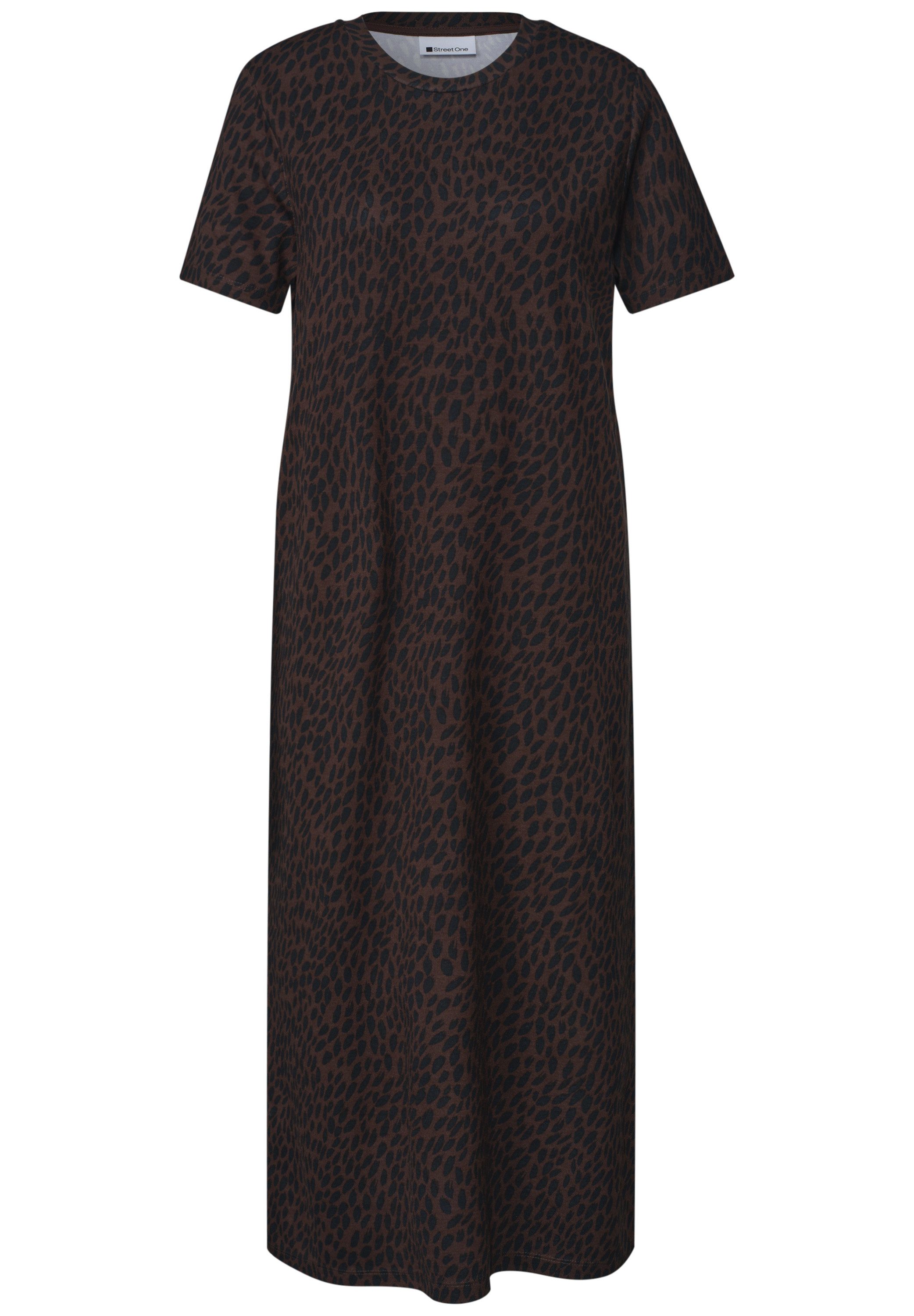 STREET ONE Midikleid mit grafischem Muster
