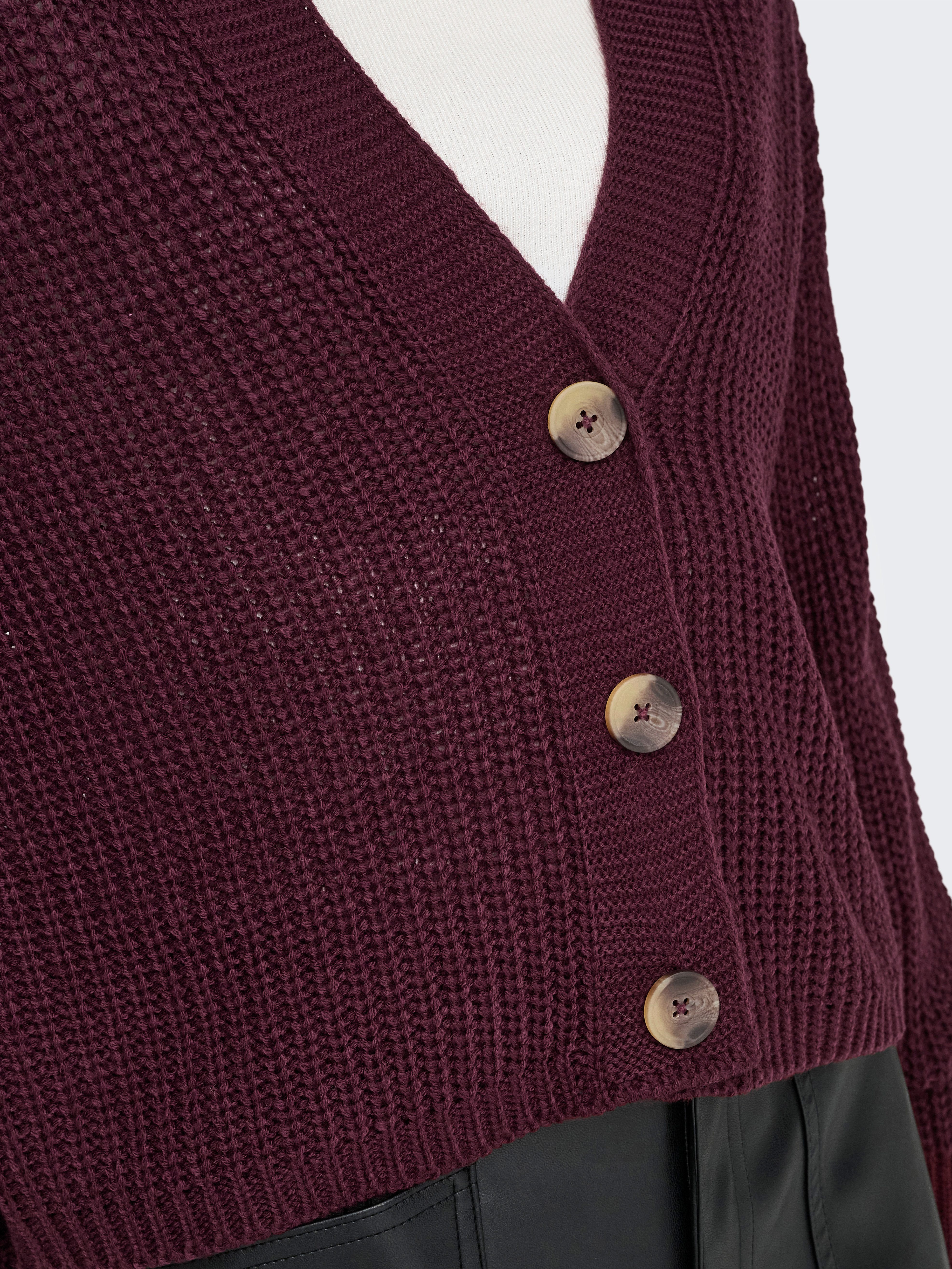 ONLY Strickjacke ONLCAROL NICE L/S CARDIGAN KNT NOOS Kunstfaser, regular fit – Bild 4 von 5