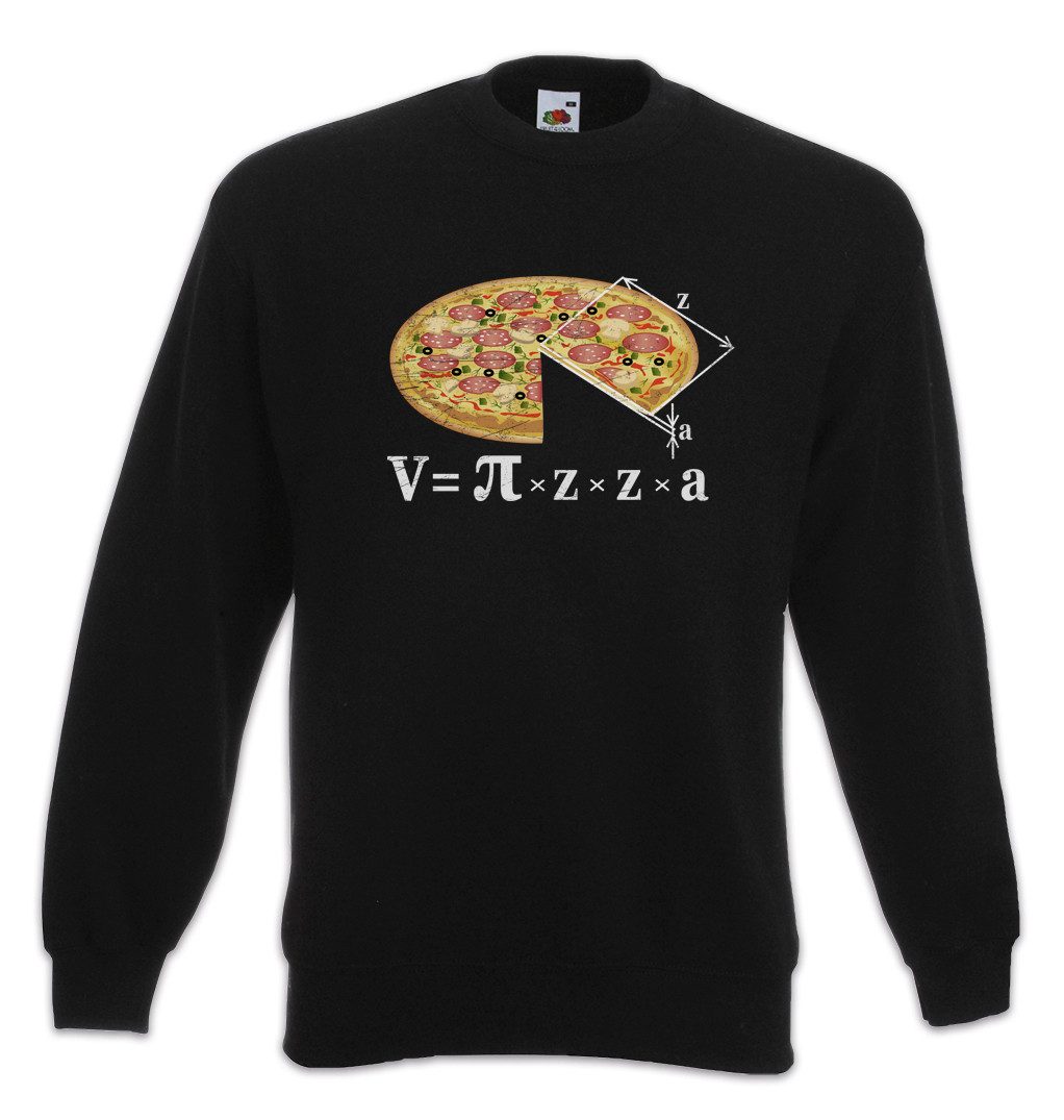 Sweatshirt V = Pizza I Sweatshirt Lehrer Fun Teacher Professor Nerd Geek Science