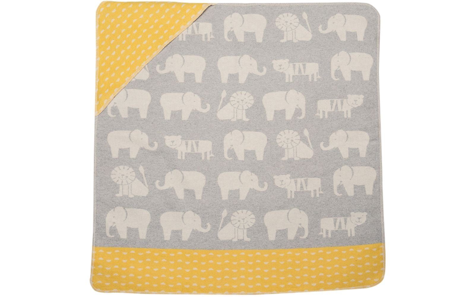 Babydecke Kaputze Juwel "Zoo" 80 x günstig online kaufen