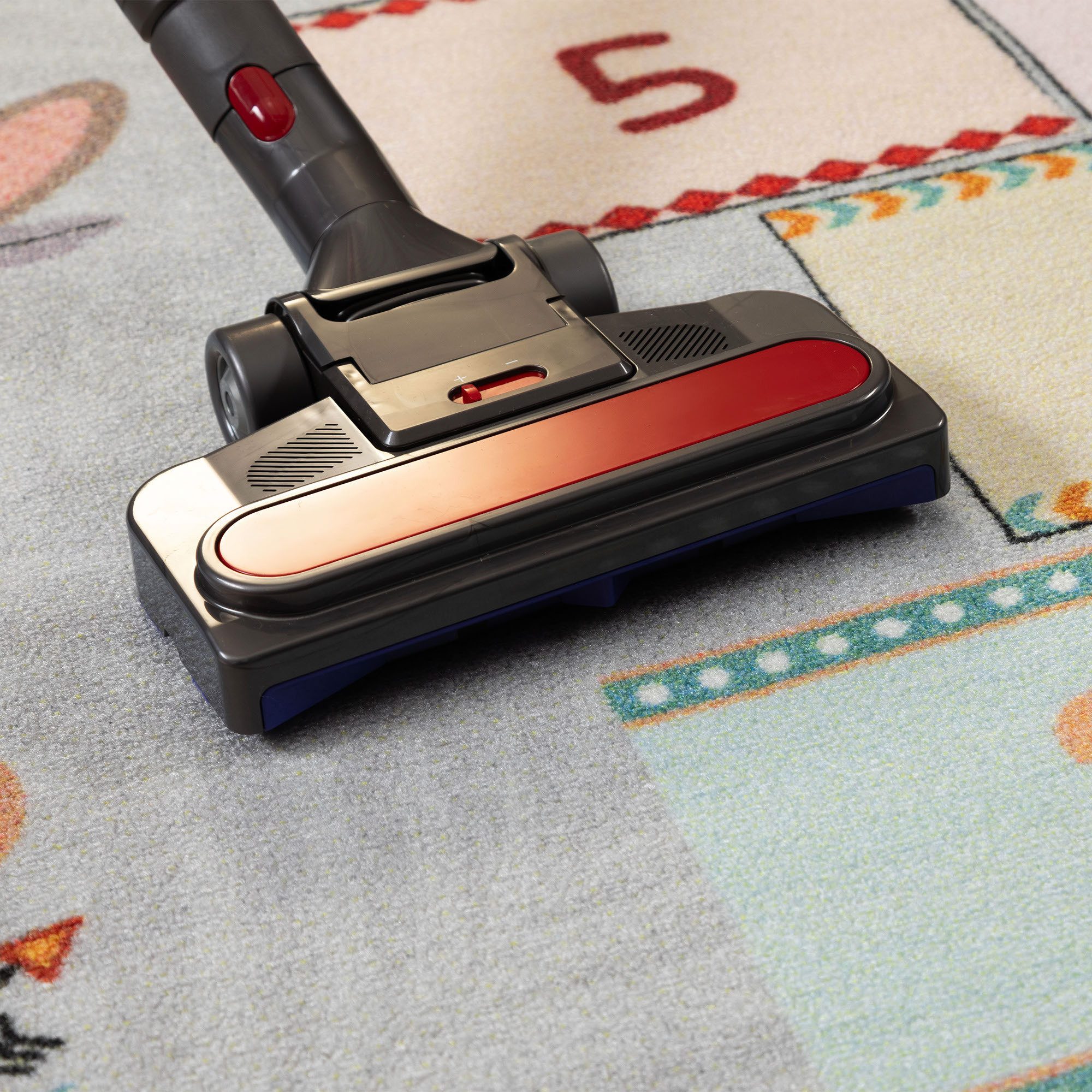 Carpettex Kinderteppich Himmel und Hölle, Rechteckig, Höhe: 7 mm, Teppich Kinderzimmer Himmel und Hölle Rutschfest Waschbar – Bild 5 von 5
