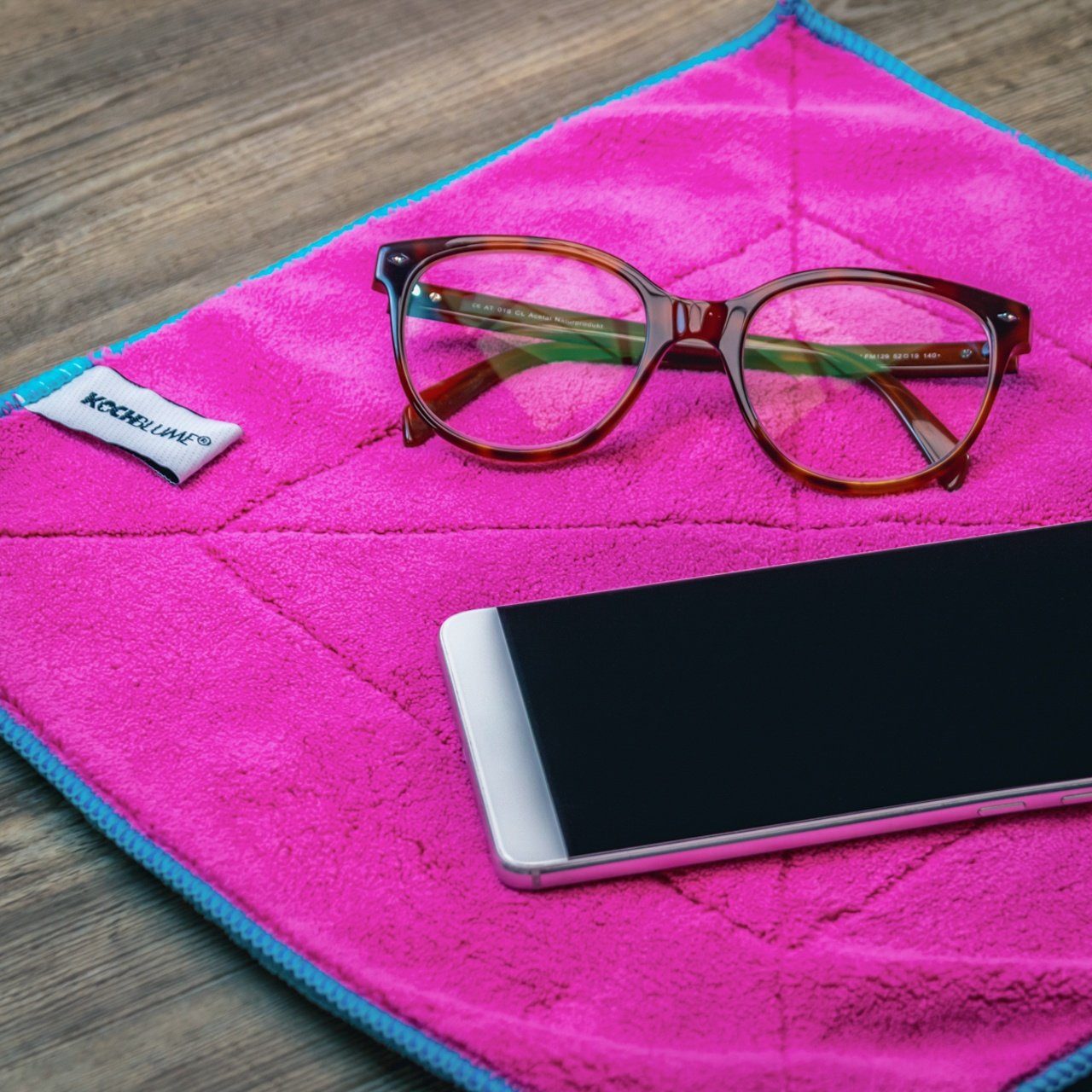 Kochblume Geschirrtuch Microfasertuch 30 x 30 cm, 800g/m² Qualtität