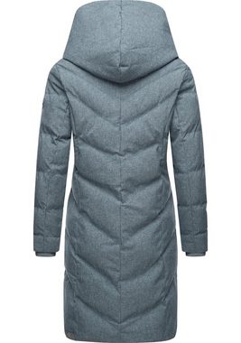 Ragwear Winterjacke Natalka II stylischer, gesteppter Winterparka mit gefütterter Kapuze