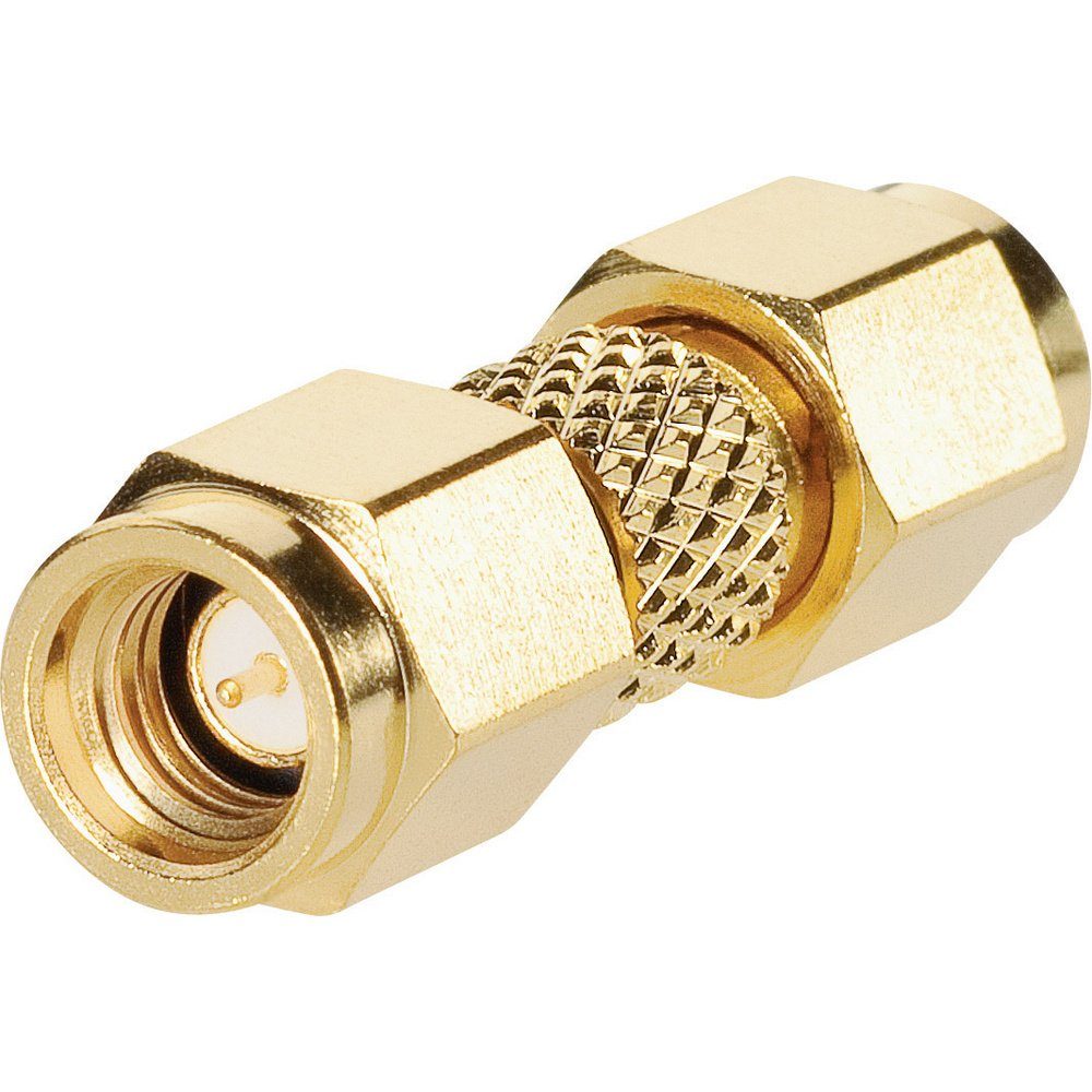 TRU COMPONENTS 1579547 SSMA-Adapter SSMA-Stecker - SSMA-Stecker 1 St Adapter