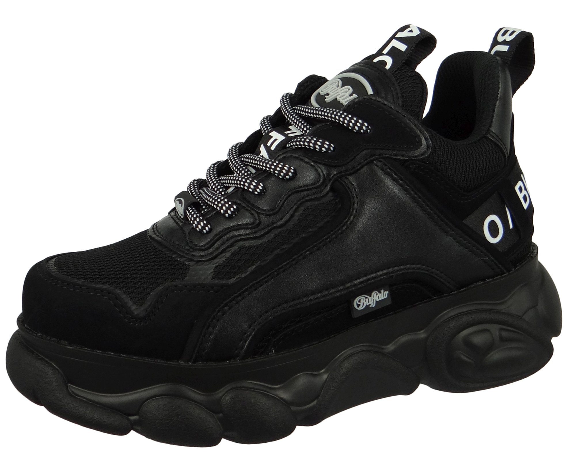 Buffalo 1630424 CLD CHAI Plateau Black Sneaker günstig online kaufen