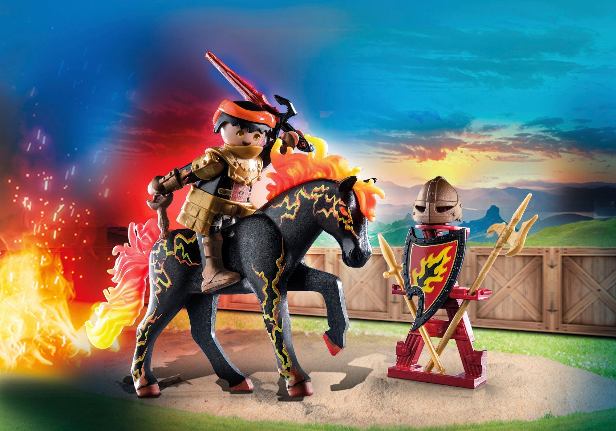 Playmobil® Burnham Raiders - Feuerritter (71213), Novelmore Konstruktions-S günstig online kaufen