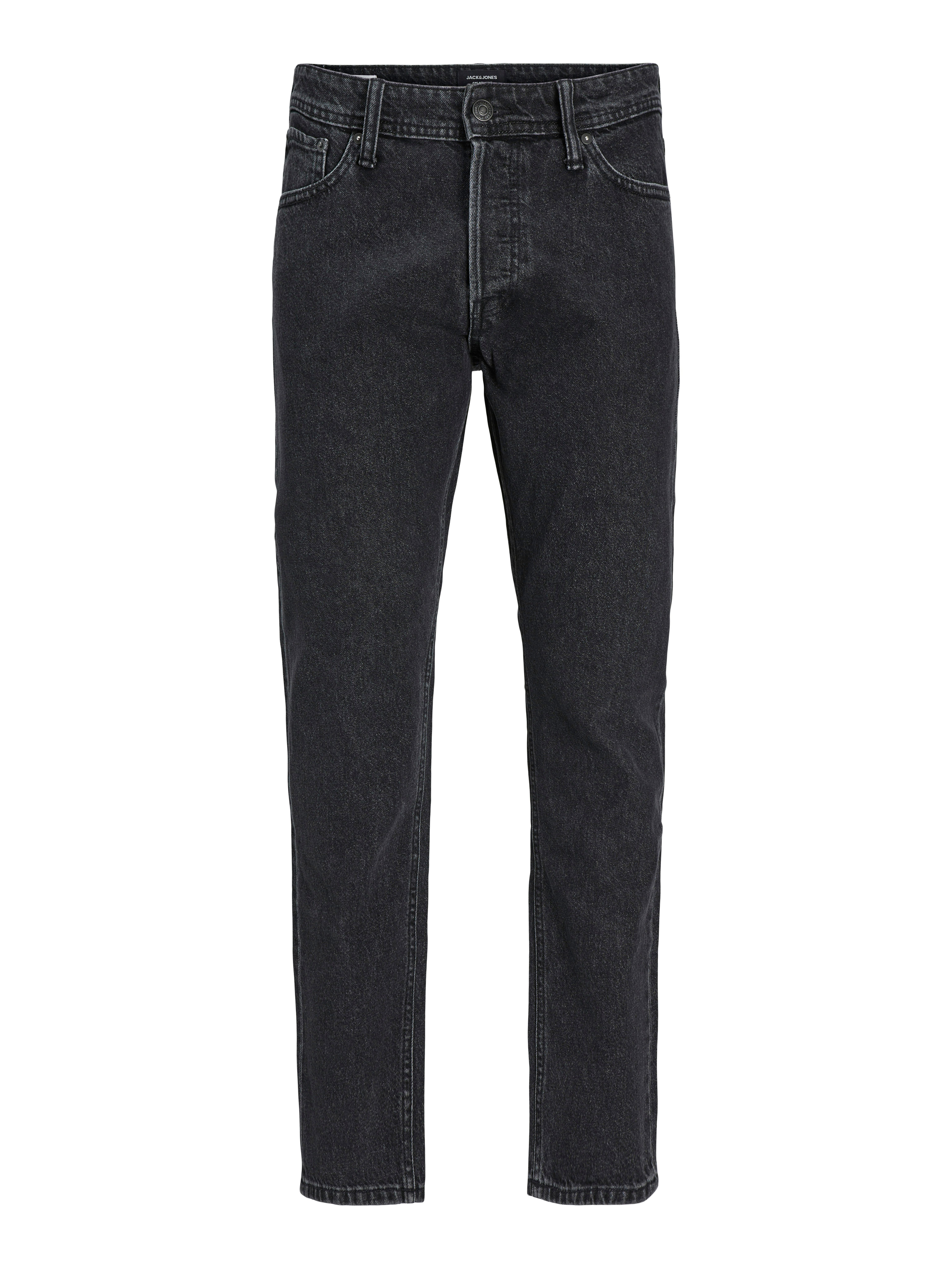 Relax-fit-Jeans JJIEDDIE mit hoher Taille und lockerer Passform