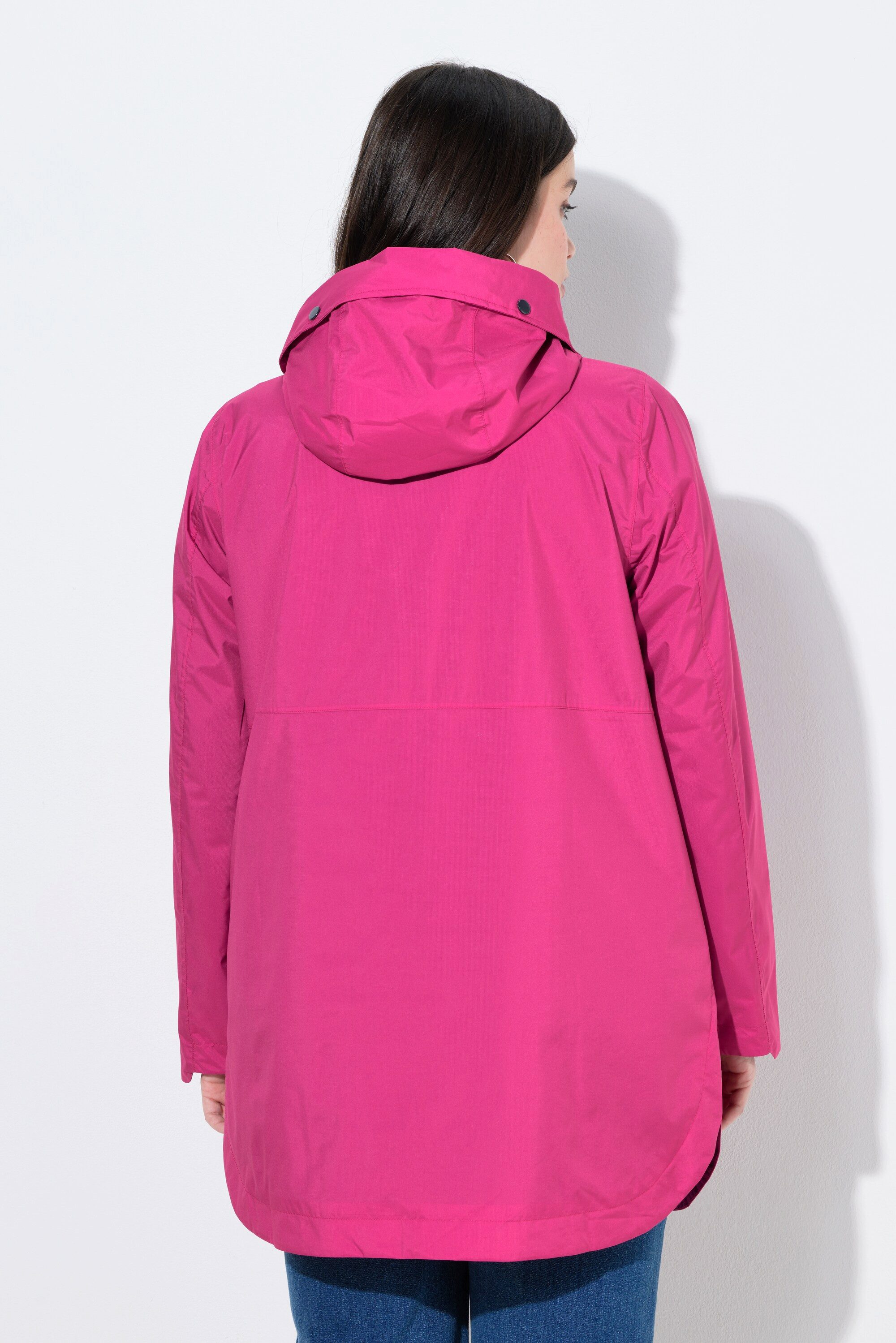 Ulla Popken Funktionsjacke HYPRAR Leicht-Funktionsjacke wasserdicht A-Linie
