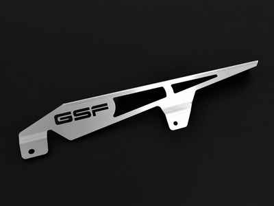 ZIEGER Kettenschutz Kettenschutz für Suzuki GSF 600 Bandit Logo silber (1 St)