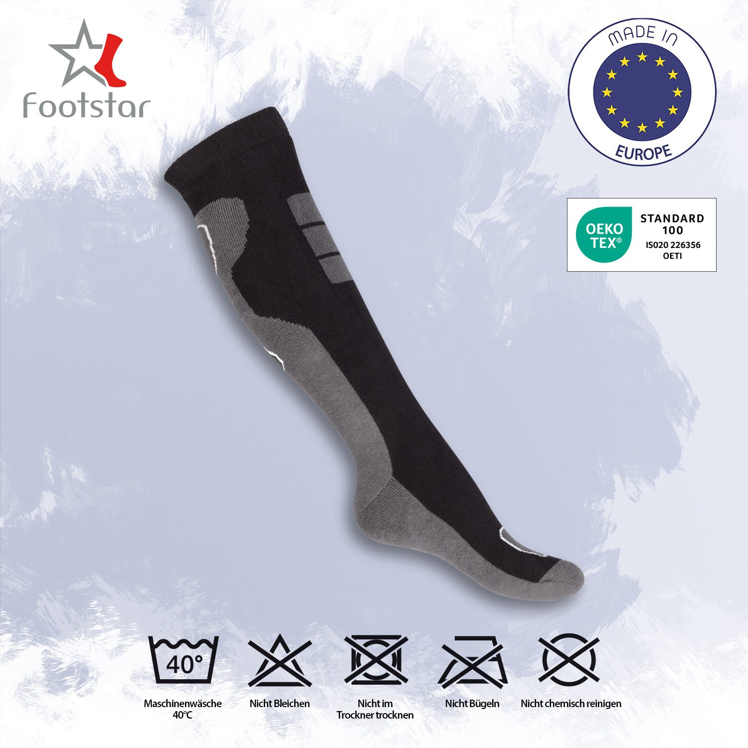 Footstar Thermosocken Herren Winter Thermo Kniestrümpfe günstig online kaufen