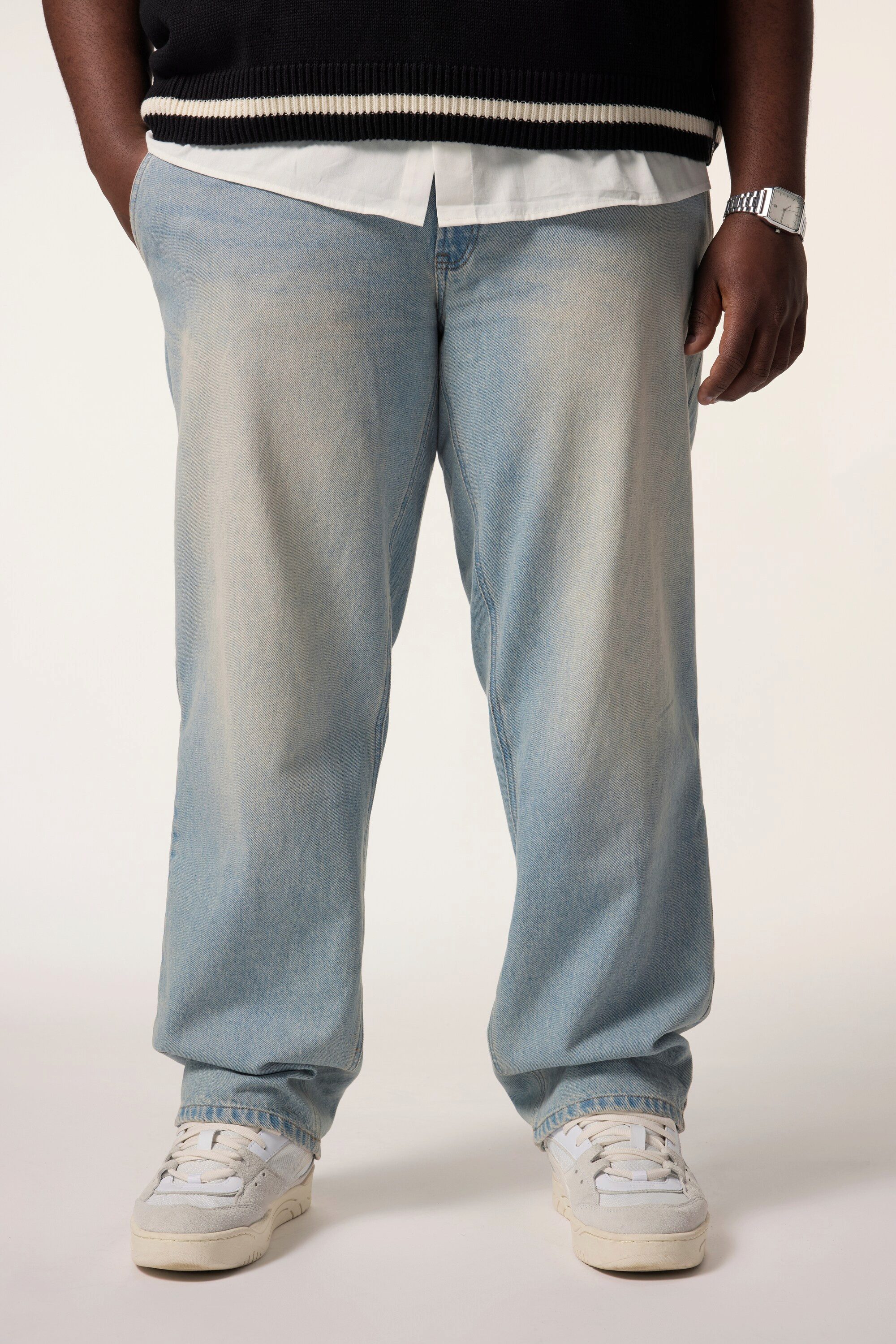 STHUGE 5-Pocket-Jeans STHUGE Jeans Baggy Fit günstig online kaufen