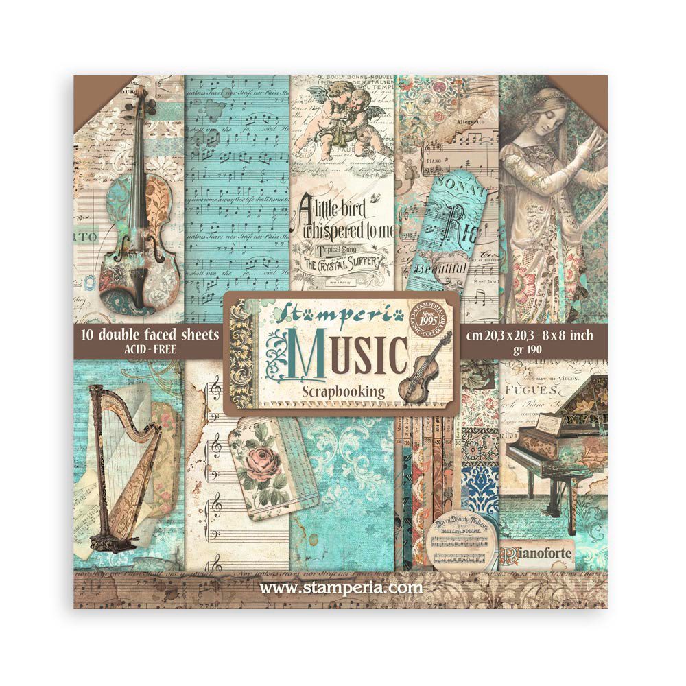 Motivpapier Music