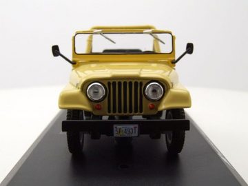 GREENLIGHT collectibles Modellauto Jeep CJ5 1980 gelb Charlie´s Angels Modellauto 1:43 Greenlight Collect, Maßstab 1:43