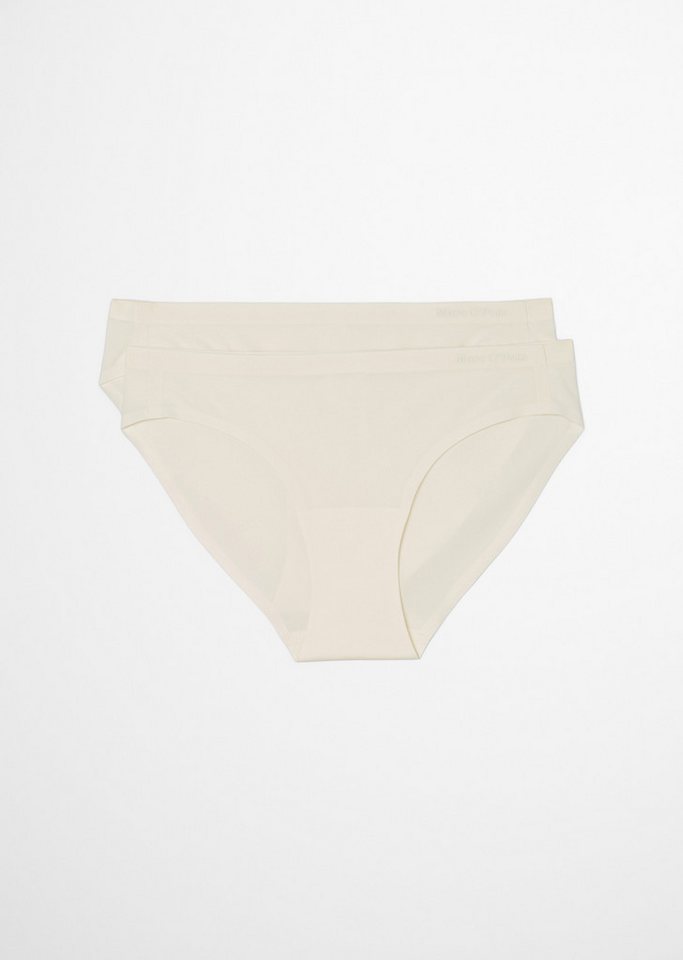 Marc O'Polo Slip Second Skin (2er Pack) mit extra flachen Nähten