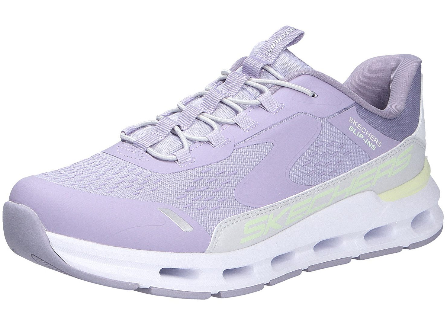 Skechers Skechers Mädchen Halbschuh GLIDE-STEP lila Größe Schnürschuh