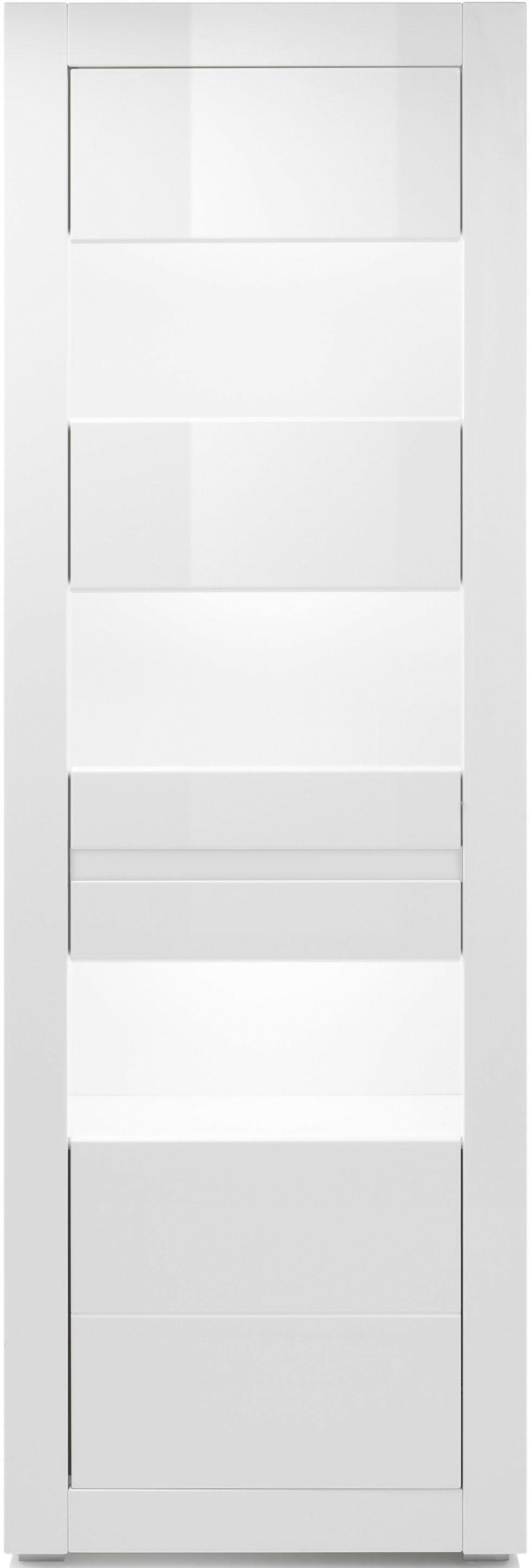 Home affaire Vitrine Carat Höhe 198 cm, zwei Leisten angeliefert, 1 x grau, 1 x weiss – Bild 5 von 5