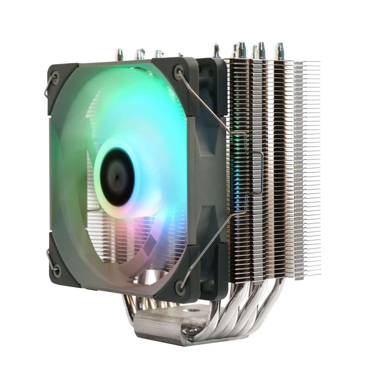 Thermalright CPU Kühler Thermalright Venomous Plus Prozessor Luftkühlung Chrom, Grau