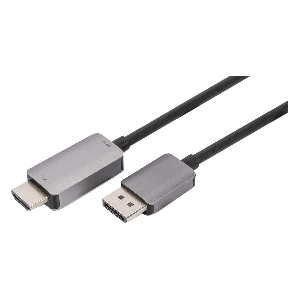 DIGITUS 8K DP auf HDMI Typ A Adapterkabel Computer-Adapter