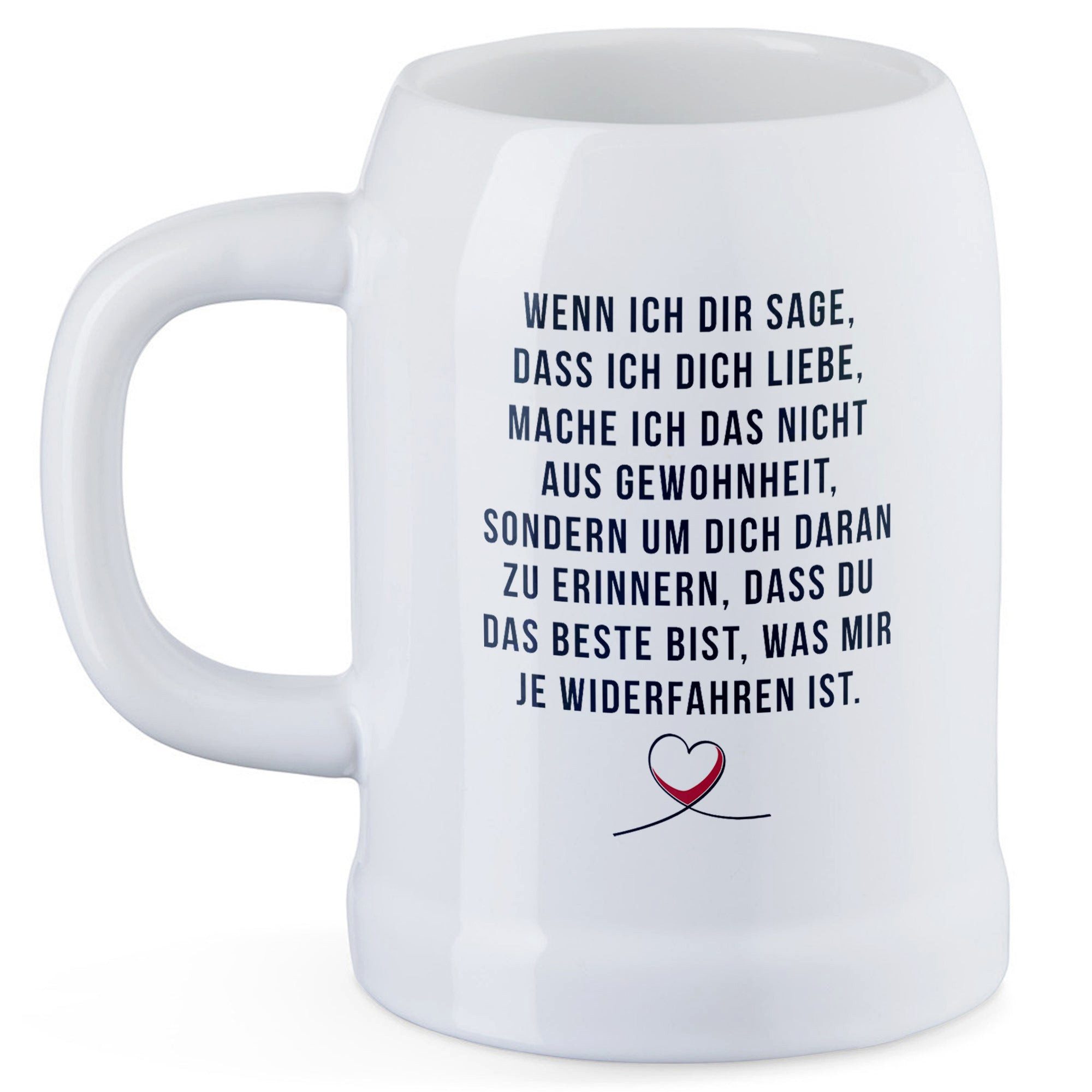 22Feels Bierkrug Lustiges HumorWitzig Motiv Geschenk Büro Frauen Wohnzimmer, Keramik, IN DEUTSCHLAND BEDRUCKT, Spülmaschinenfest