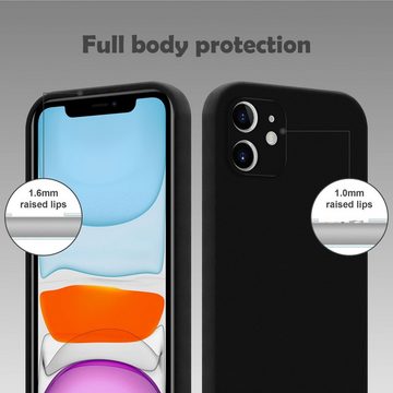 Cadorabo Handyhülle Apple iPhone 11 Apple iPhone 11, Schutzhülle aus flexiblem TPU Silikon und Hülle mit Soft Touch