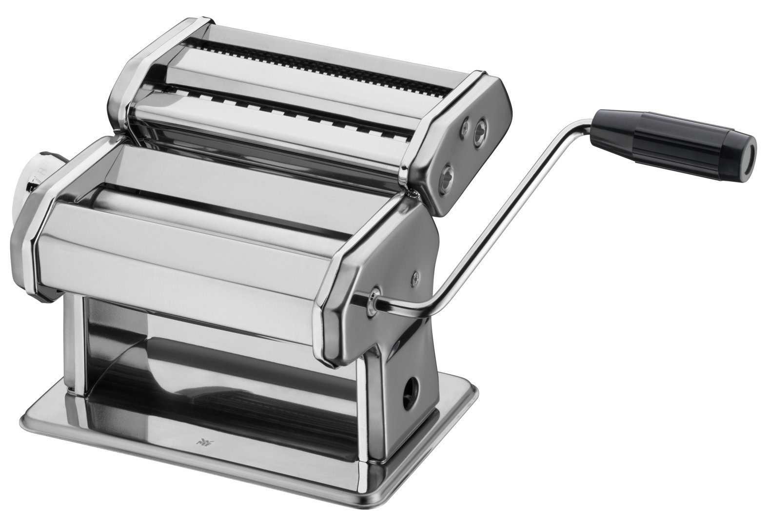 WMF Nudelmaschine Gourmet Nudelmaschine, 0 W, manuell Edelstahl, 9 Teigstufen, ideal für Teigplatten