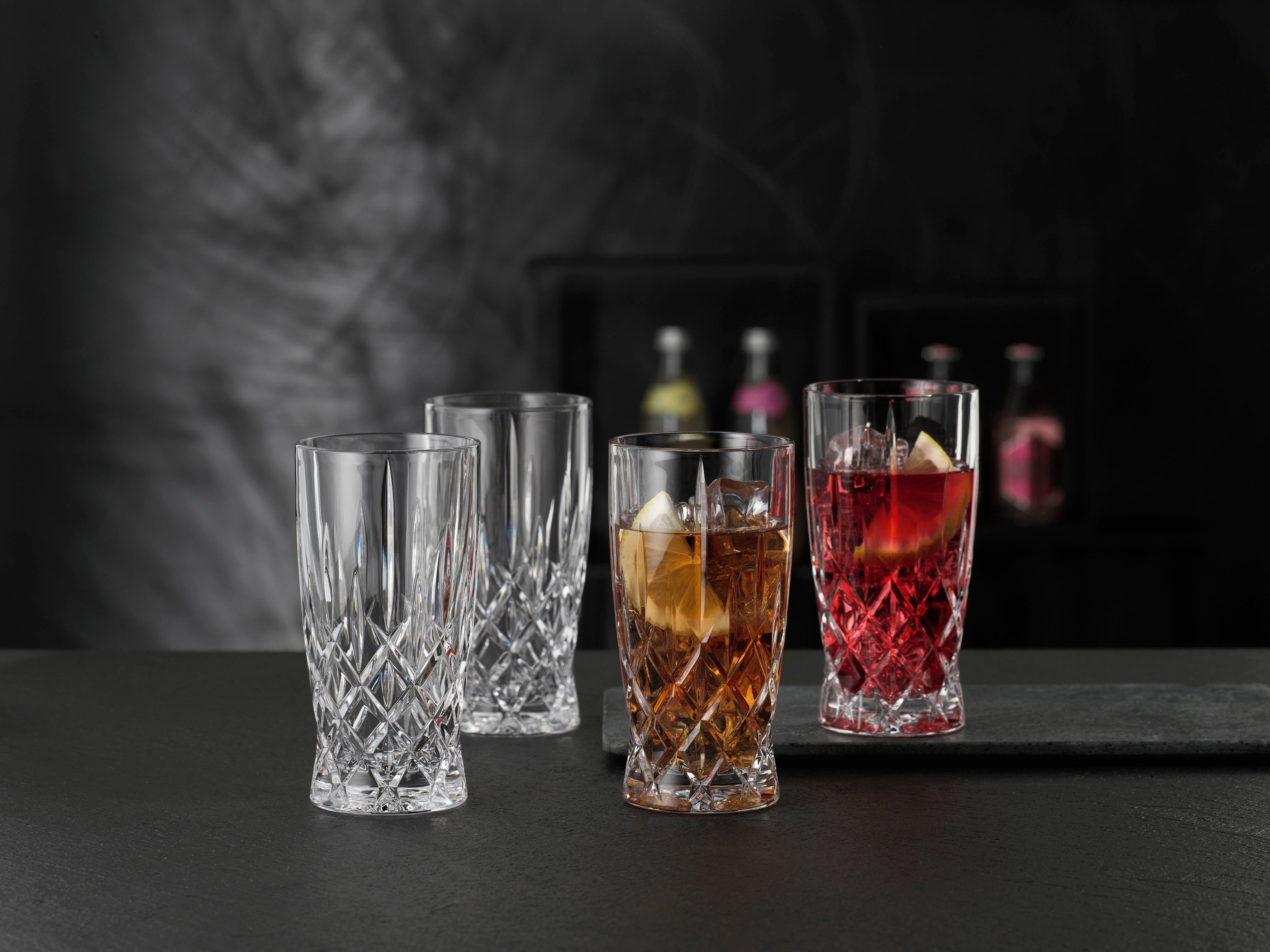 Nachtmann Cocktailglas Noblesse, 4-tlg., Kristallglas, Made in Germany, 350 ml, 4-teilig