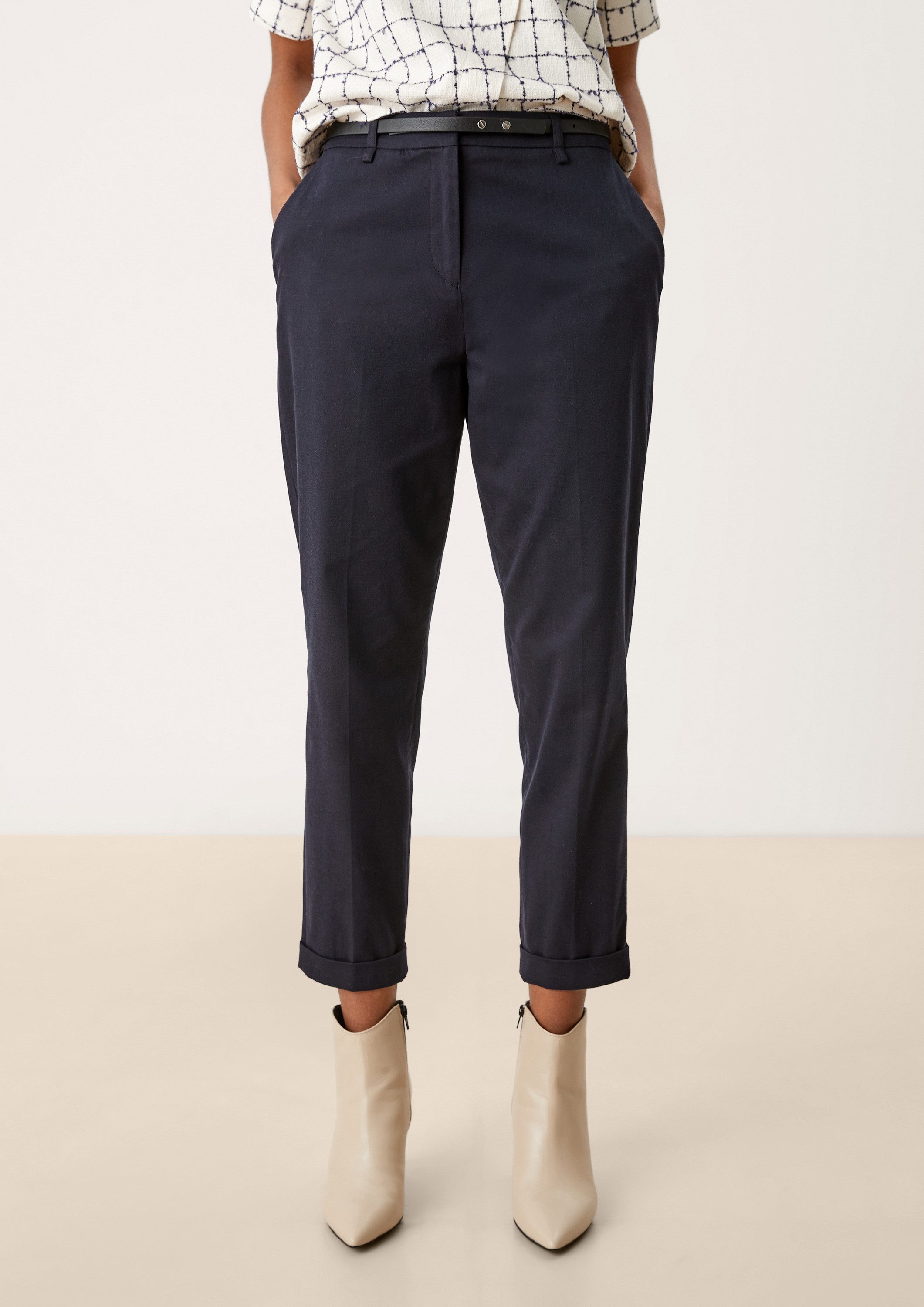 s.Oliver 7/8-Hose Hose Regular: Chino aus Lyocellmix