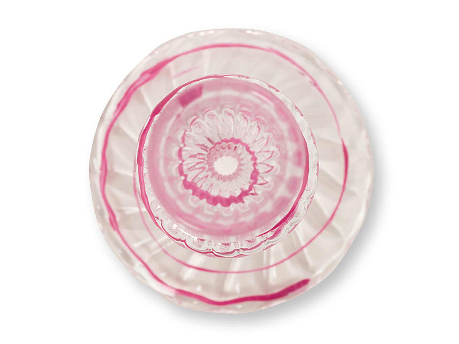 PiP Studio Kerzenständer Swirl Pink Glas Kerzenständer 28cm