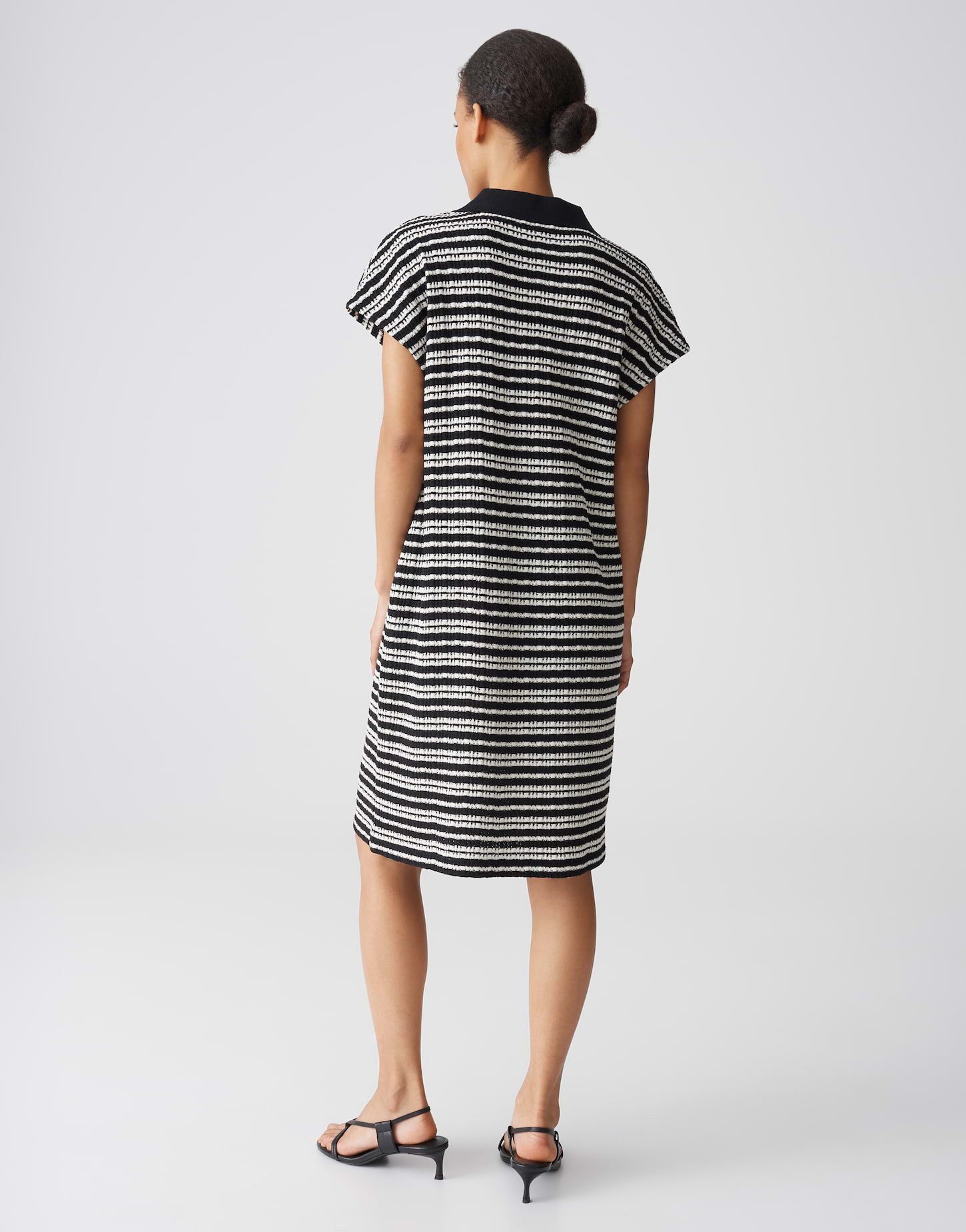 OPUS Strickkleid WARY in Strick-Optik
