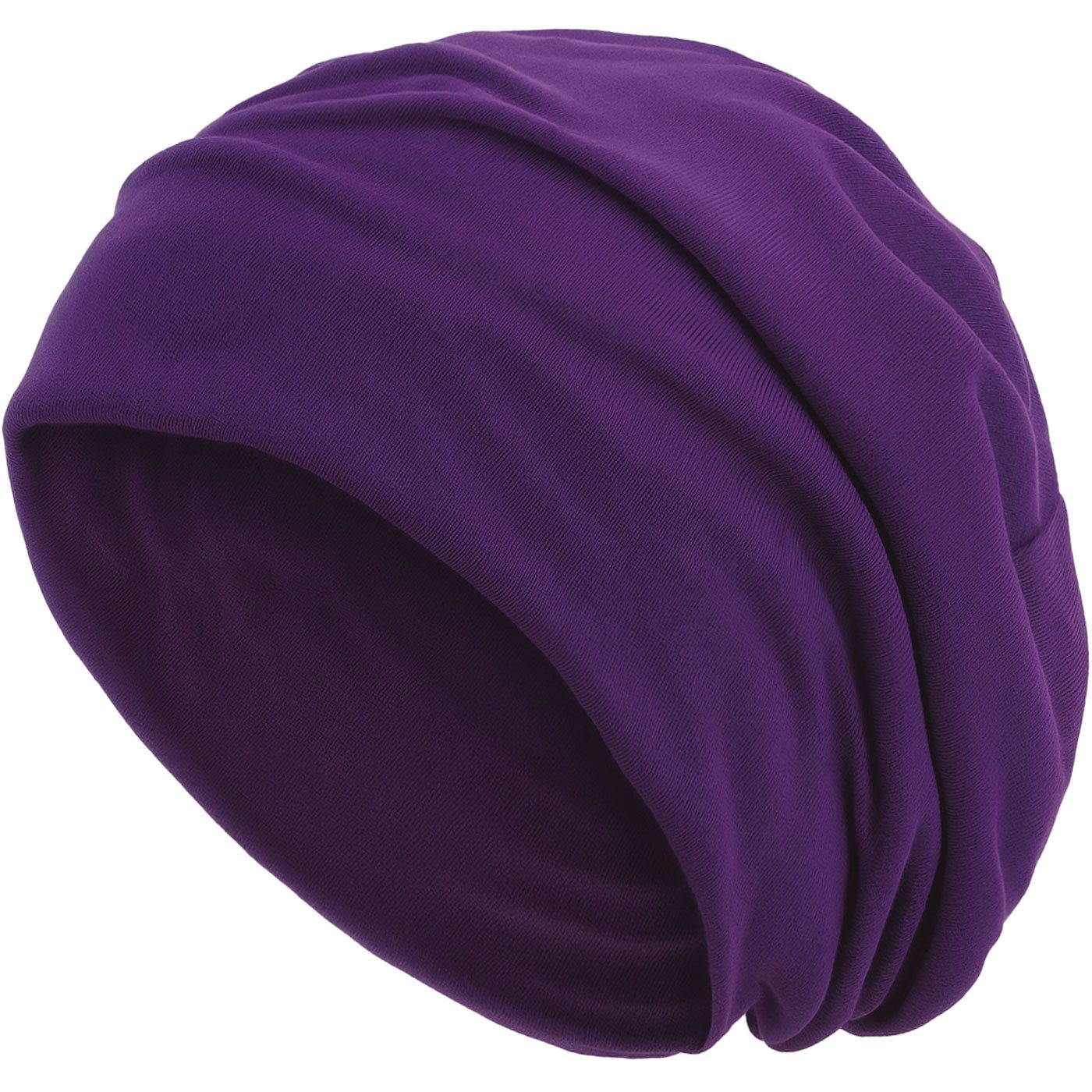 style3 Beanie (1-St) Mütze Damen Herren Haube Sommer Herbst XXL Chemo Schlafmütze Cap