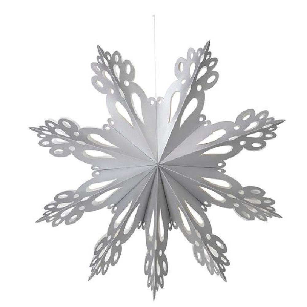 Snowflake Weihnachtsschmuck (XL) Broste Silver Copenhagen Weihnachtsbaumkugel