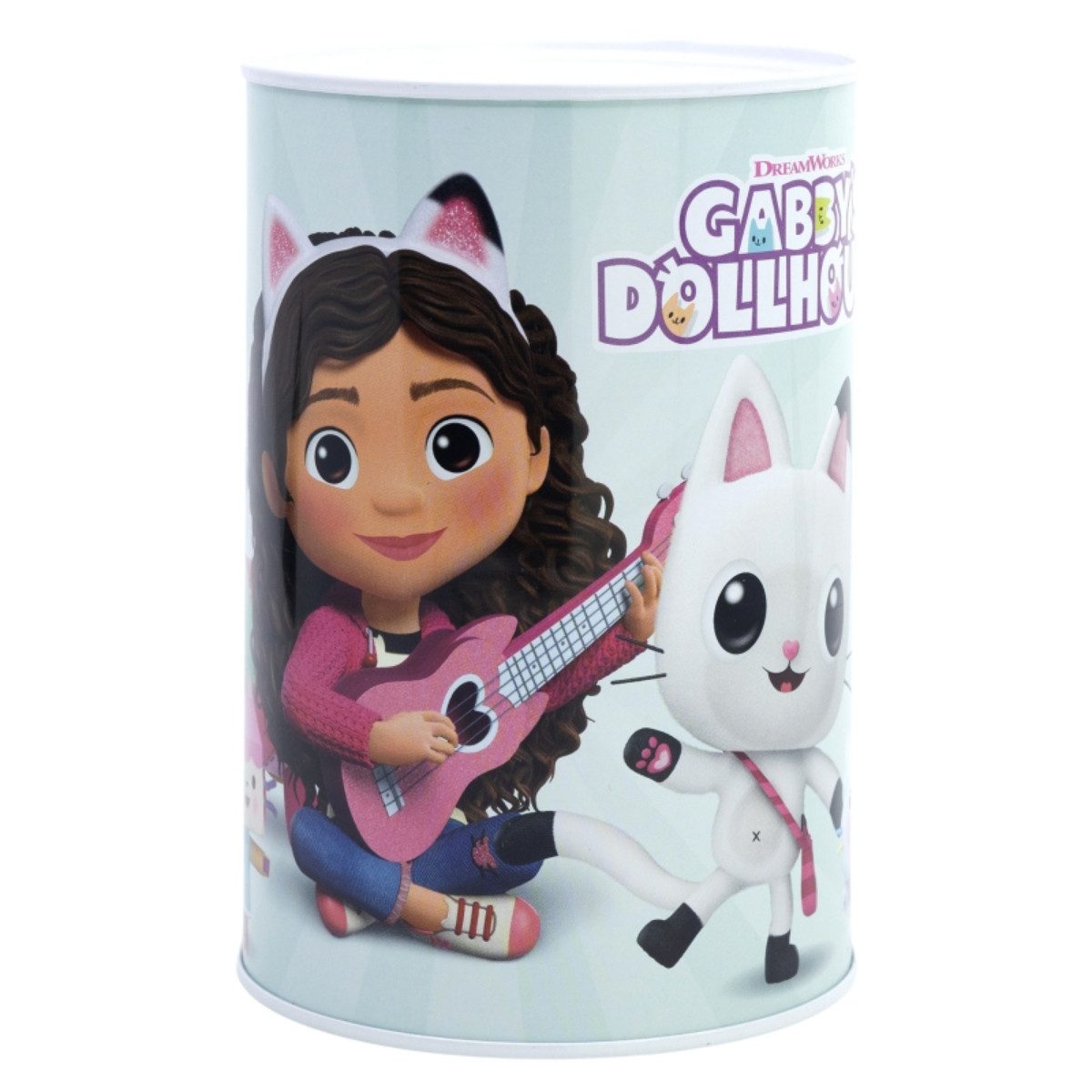 Dreamworks Gabby’s Dollhouse Spardose Spardose bedruckt aus Metall 15 × 10 × 10 cm