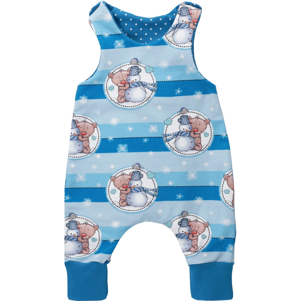 Land-Juwelen Strampler Handmade Schneemann Jungen Einteiler, Overall, Babyanzug, Babyoverall, Babyanzug