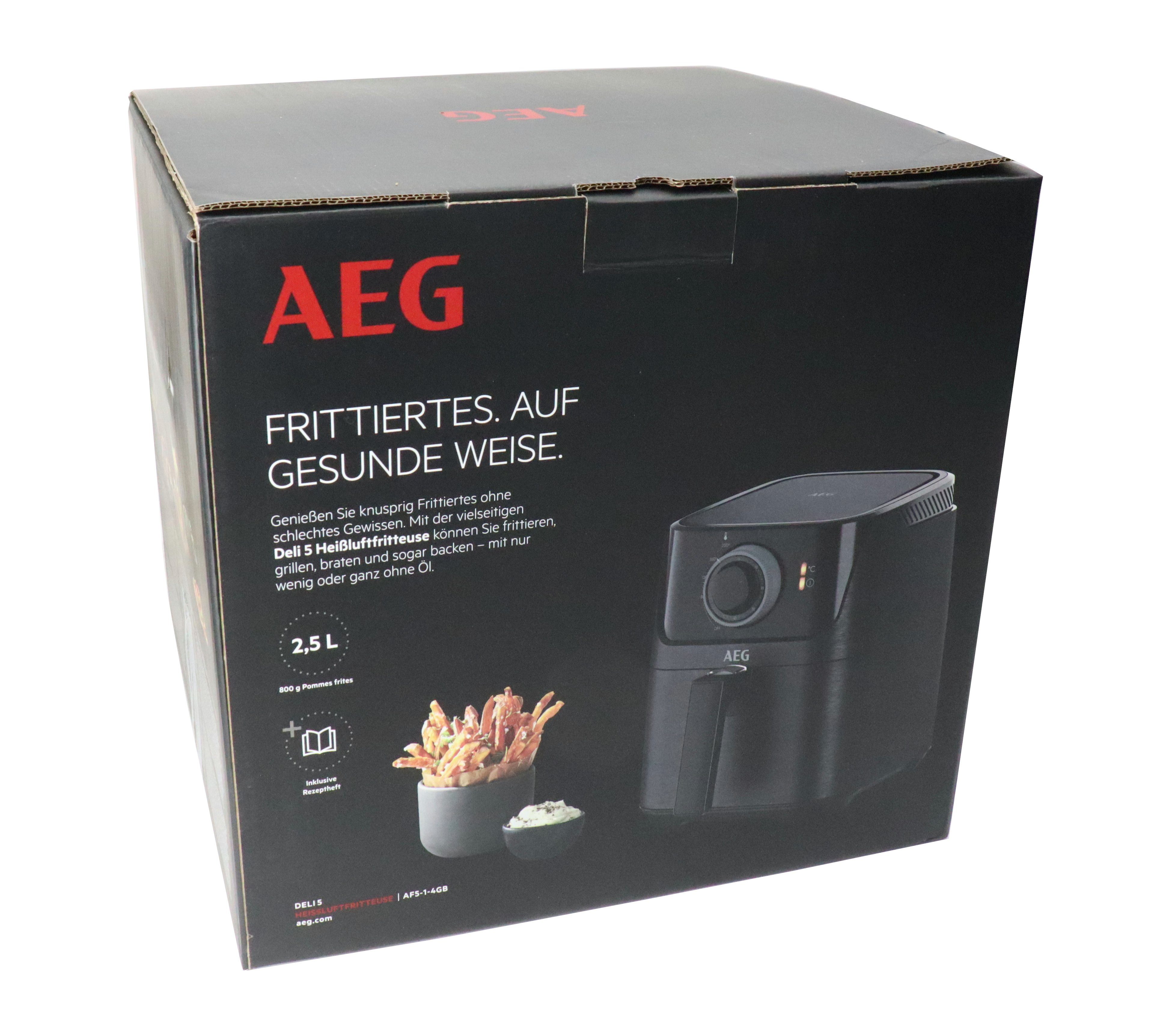 AEG Heißluftfritteuse AEG Heißluftfritteuse AF5-1-4GB