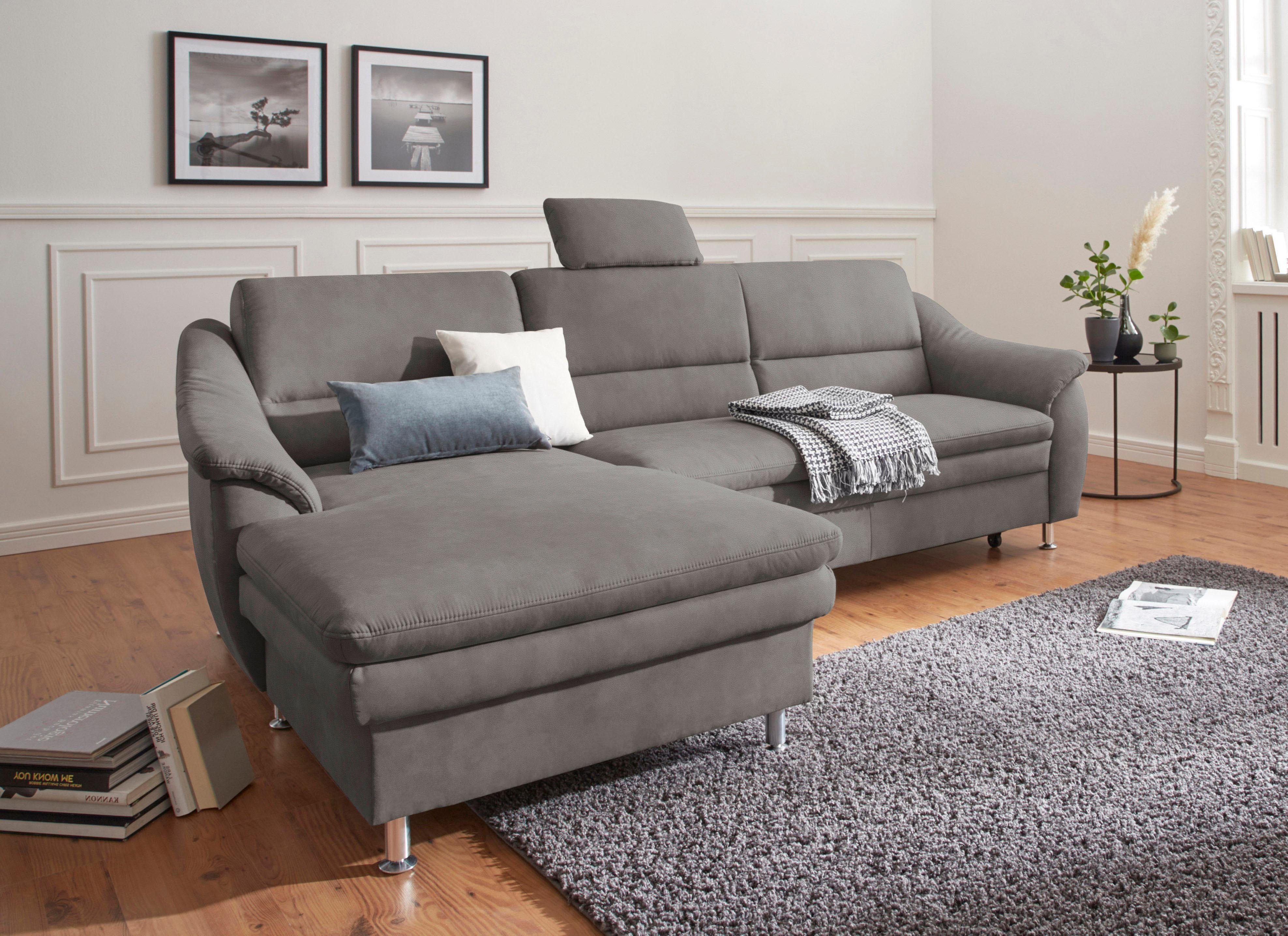 sit&more Ecksofa Cardoso L-Form, mit Federkern, günstig online kaufen