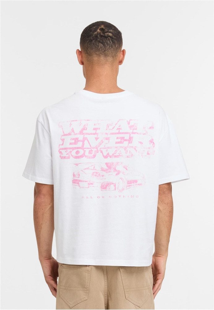 Mister Tee T-Shirt What Ever Car Cropped Oversize Tee
