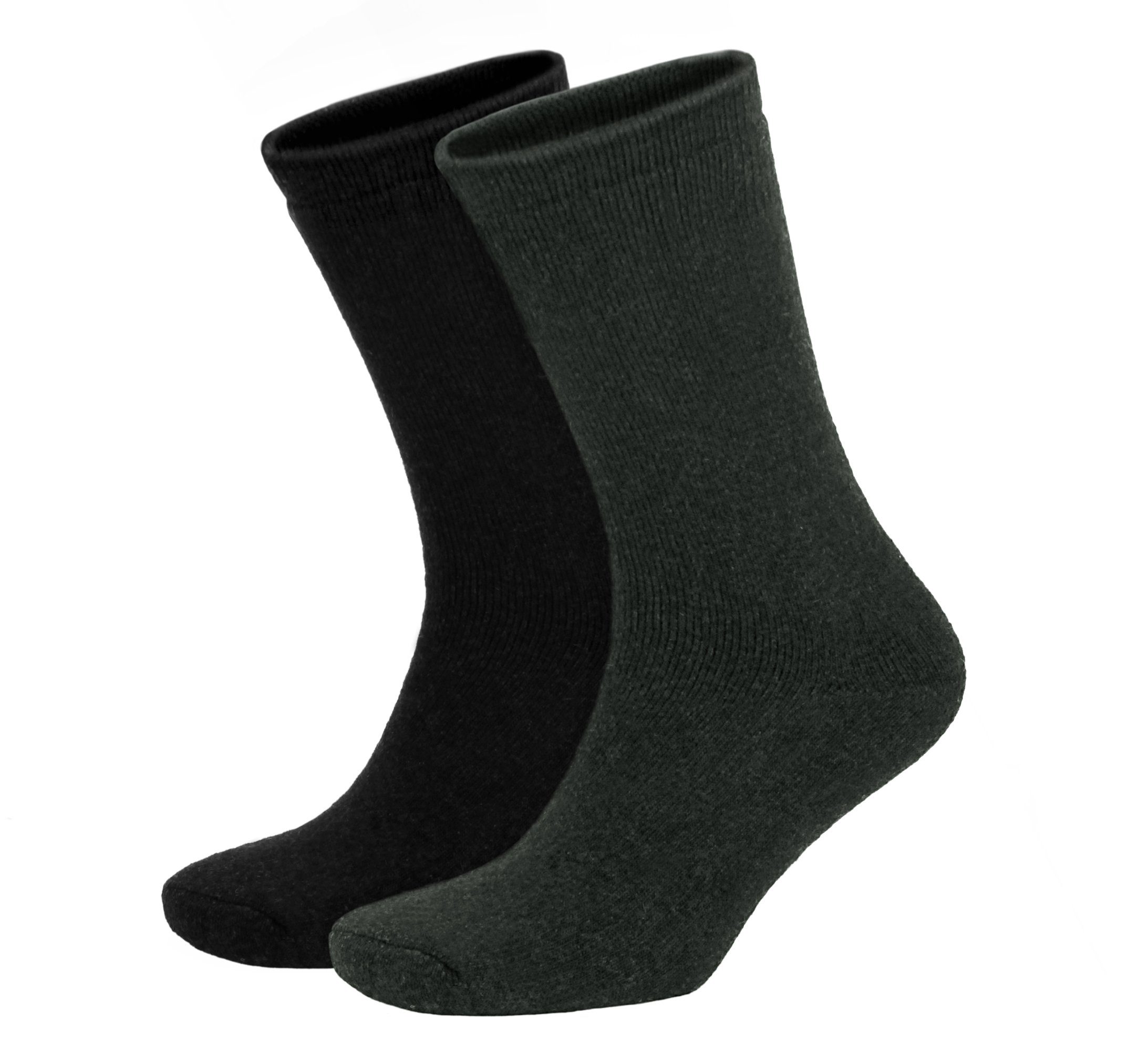 NoblesBox Norwegersocken Herren Wollsocken (Beutel, 2-Paar, 40-44 EU Größe) Herren Warme Socken, Herren Arbeitssocken Asorti-7