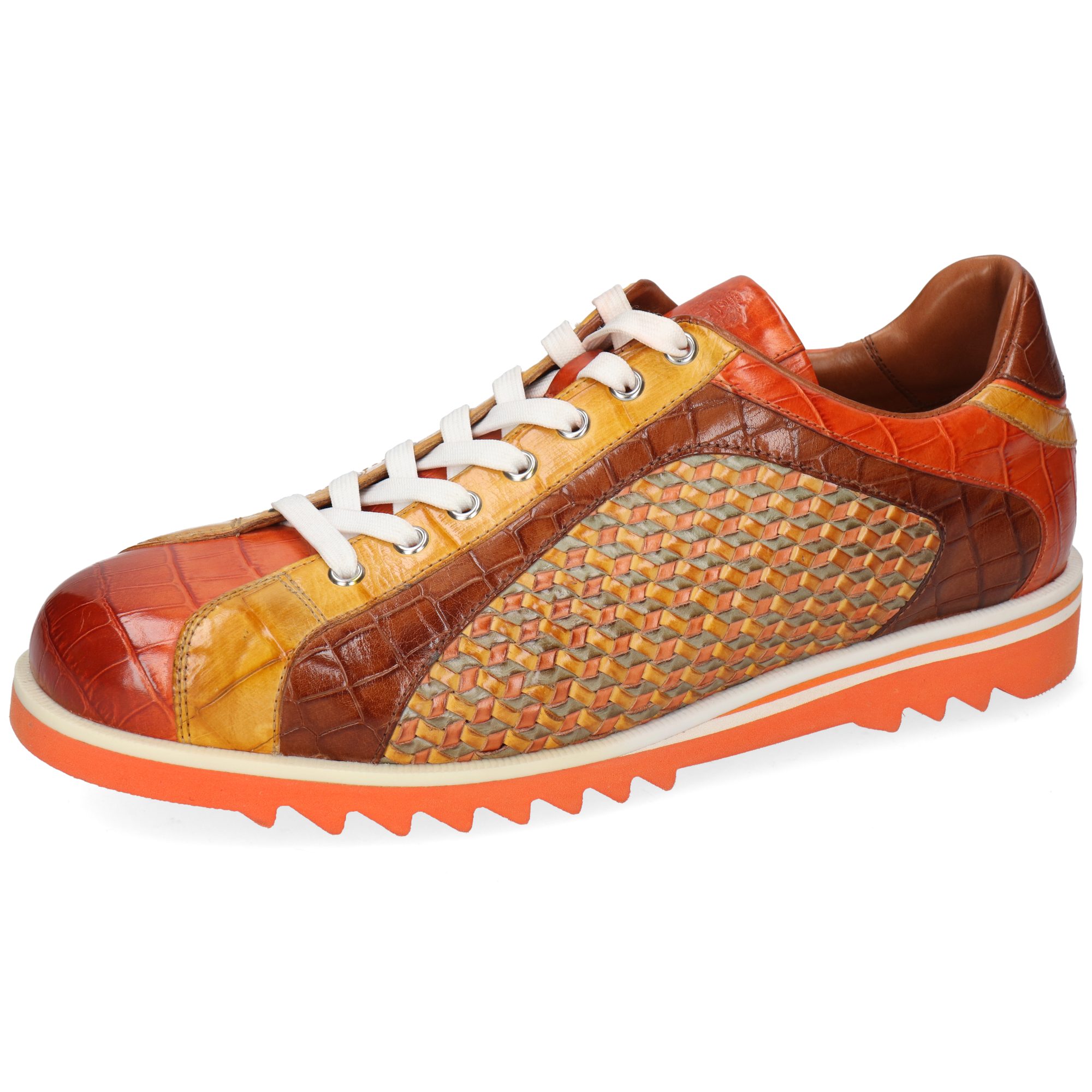 Melvin & Hamilton Hadrian 18 Leder-Sneakers für Herren Sneaker Plateausohlen, Echtes Leder, Vegetabile Gerbung